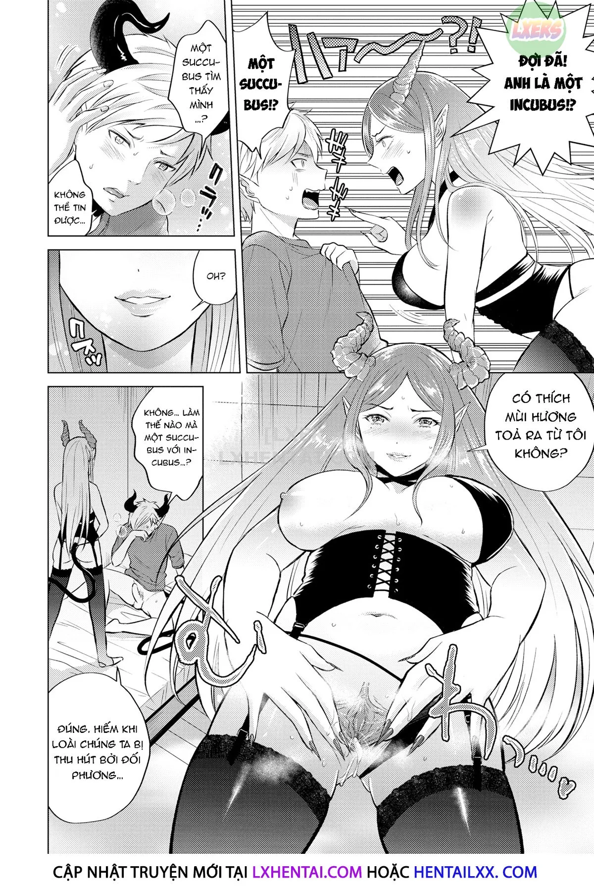 HentaiVN.net - Ảnh 7 - Giấc mơ của Succubus - Oneshot