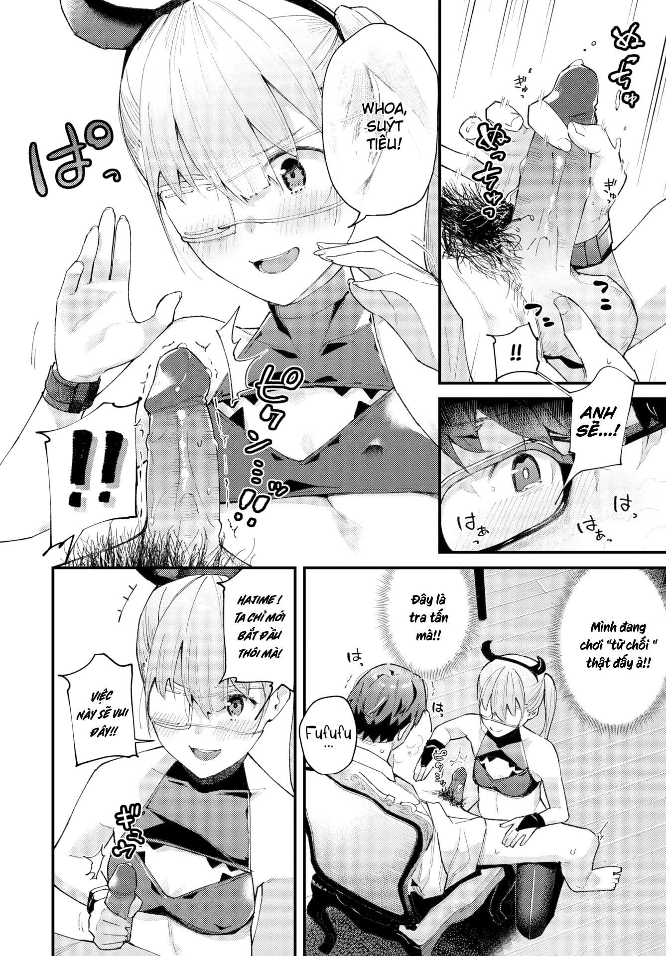 HentaiVN.net - Ảnh 5 - Cô bạn gái mắc hội chứng chuunibyuo của tôi. - Oneshot