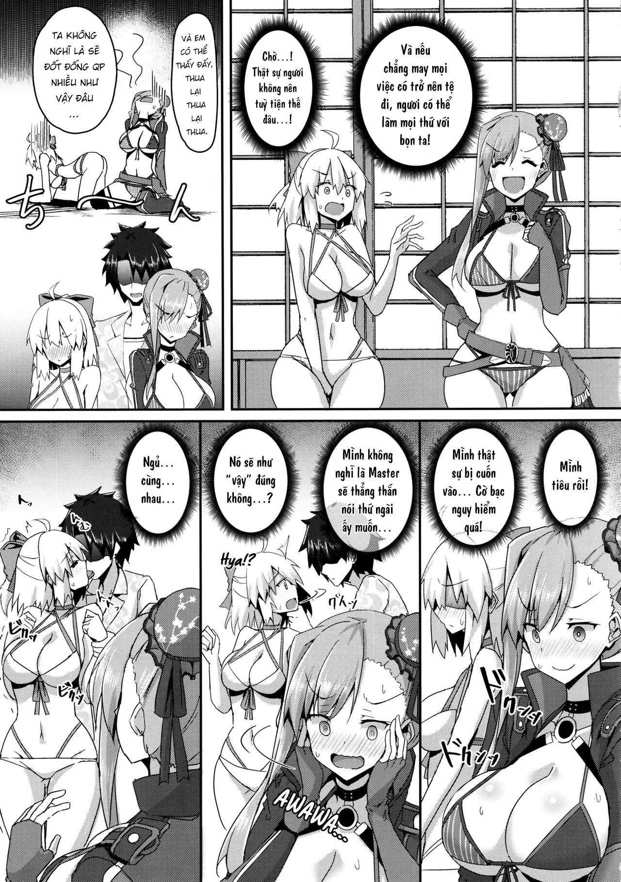 HentaiVN.net - Ảnh 4 - Bushi ni Nigon wa Arimasenu [A Samurai Never Goes Back On Their Word] - Oneshot
