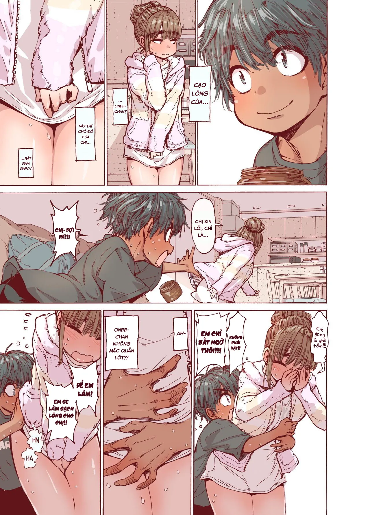 HentaiVN.net - Ảnh 5 - Tuân mệnh chị!! [Choroane, Datsumou, Natsu;SSSS;ちょろ姉、脱毛、夏] - Oneshot