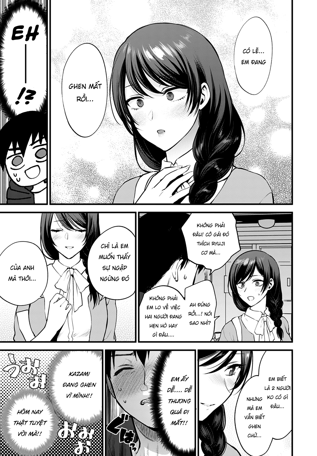 HentaiVN.net - Ảnh 9 - Làm sao để ta giữ trọn tình yêu này [Aijou no Idakikata; How Do We Keep Love?] - Oneshot