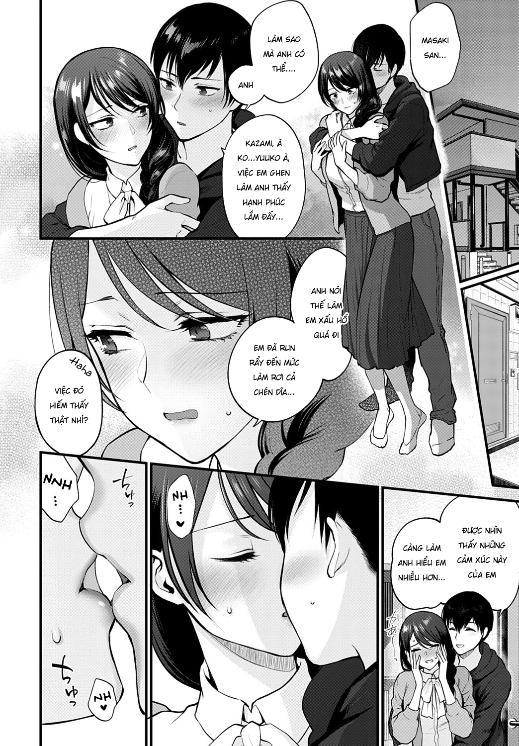 HentaiVN.net - Ảnh 10 - Làm sao để ta giữ trọn tình yêu này [Aijou no Idakikata; How Do We Keep Love?] - Oneshot