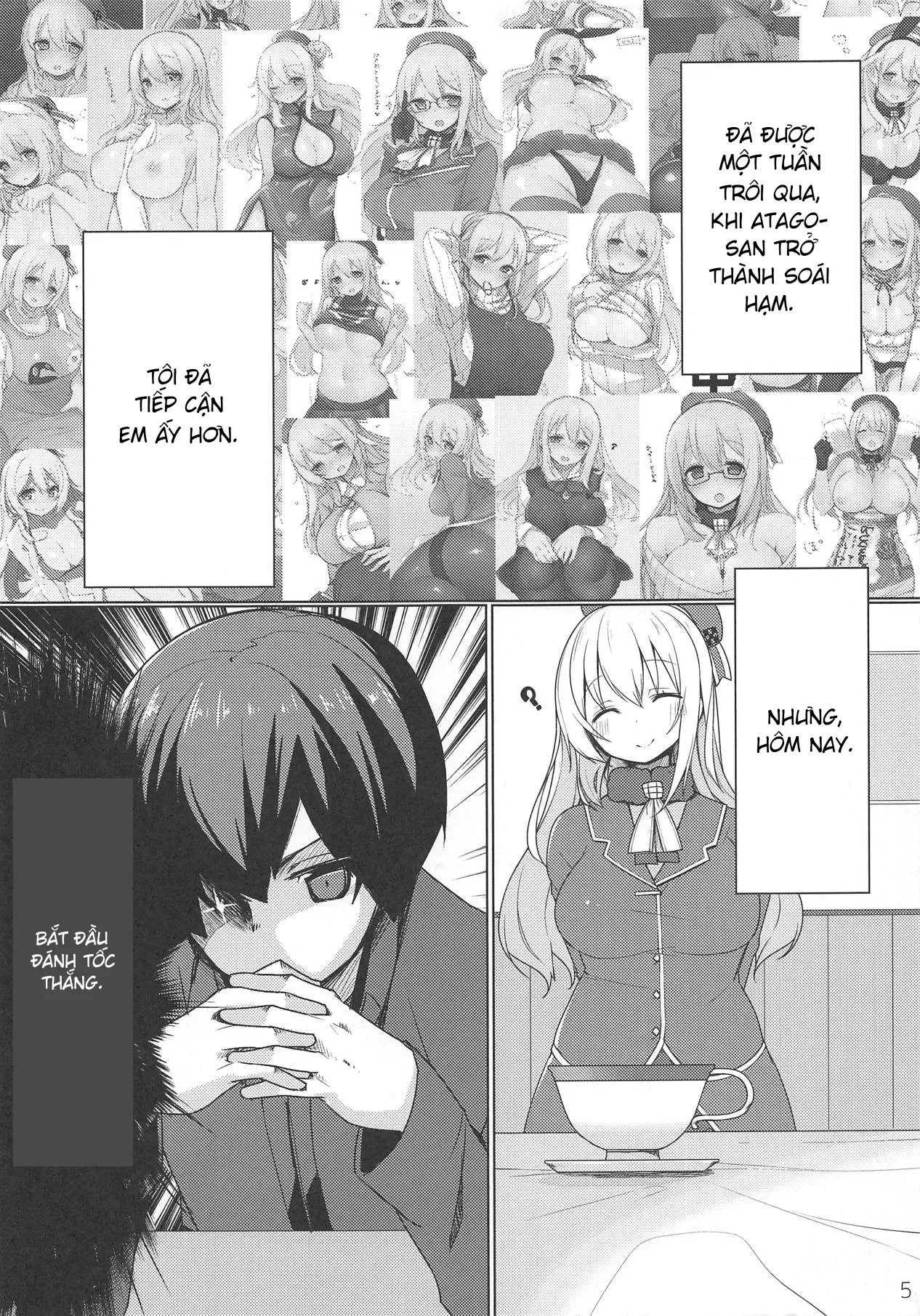 HentaiVN.net - Ảnh 4 - Igai to Amaenbou nano desu ne (Kantai Collection -KanColle-) [意外と甘えん坊なのですね (艦隊これくしょん-艦これ-)] - Oneshot