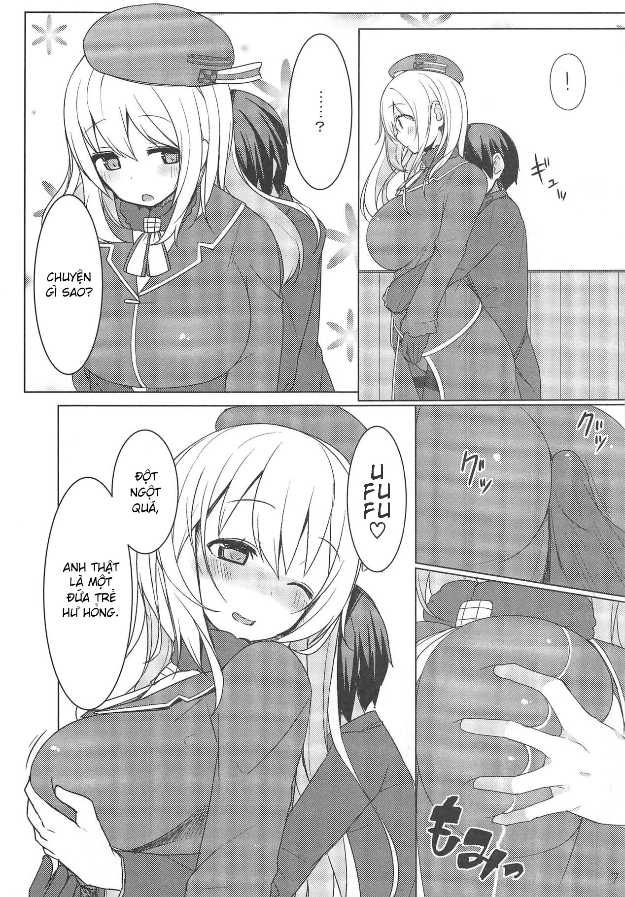 HentaiVN.net - Ảnh 6 - Igai to Amaenbou nano desu ne (Kantai Collection -KanColle-) [意外と甘えん坊なのですね (艦隊これくしょん-艦これ-)] - Oneshot