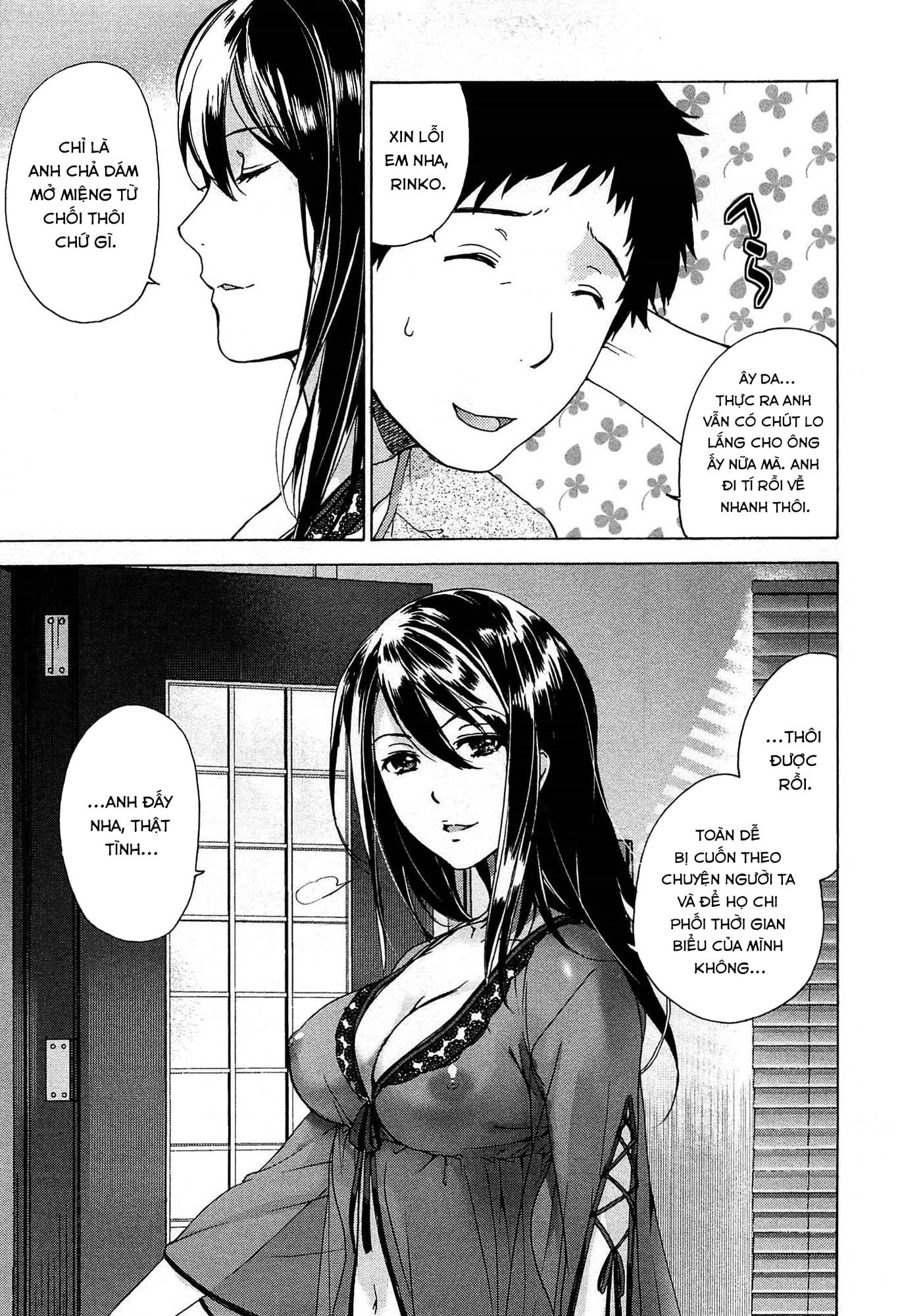 HentaiVN.net - Ảnh 12 - Người thương Kẻ luyến - Vòng xoáy tình yêu [Koi Kano x Ai Kano] - Chap 1: Thiên thần đêm giông bão