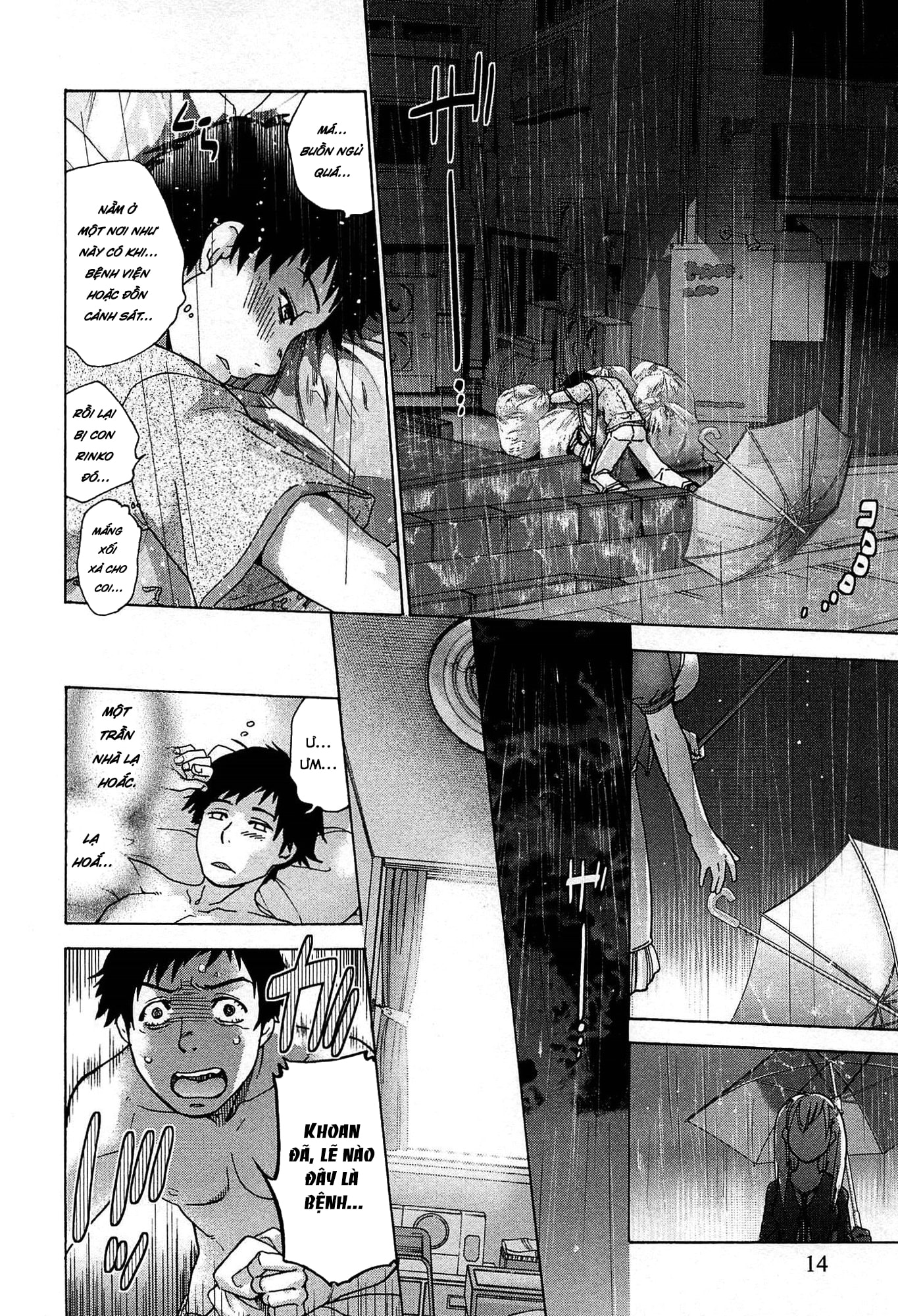 HentaiVN.net - Ảnh 15 - Người thương Kẻ luyến - Vòng xoáy tình yêu [Koi Kano x Ai Kano] - Chap 1: Thiên thần đêm giông bão