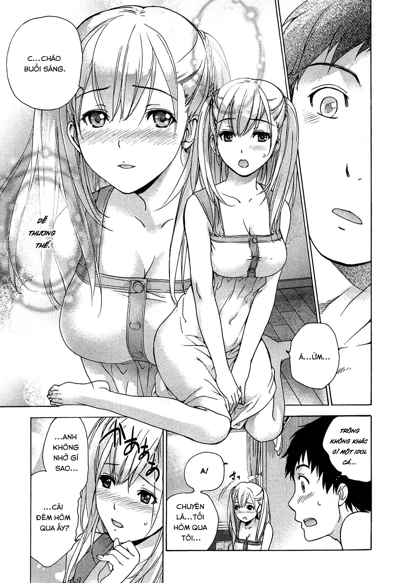 HentaiVN.net - Ảnh 18 - Người thương Kẻ luyến - Vòng xoáy tình yêu [Koi Kano x Ai Kano] - Chap 1: Thiên thần đêm giông bão