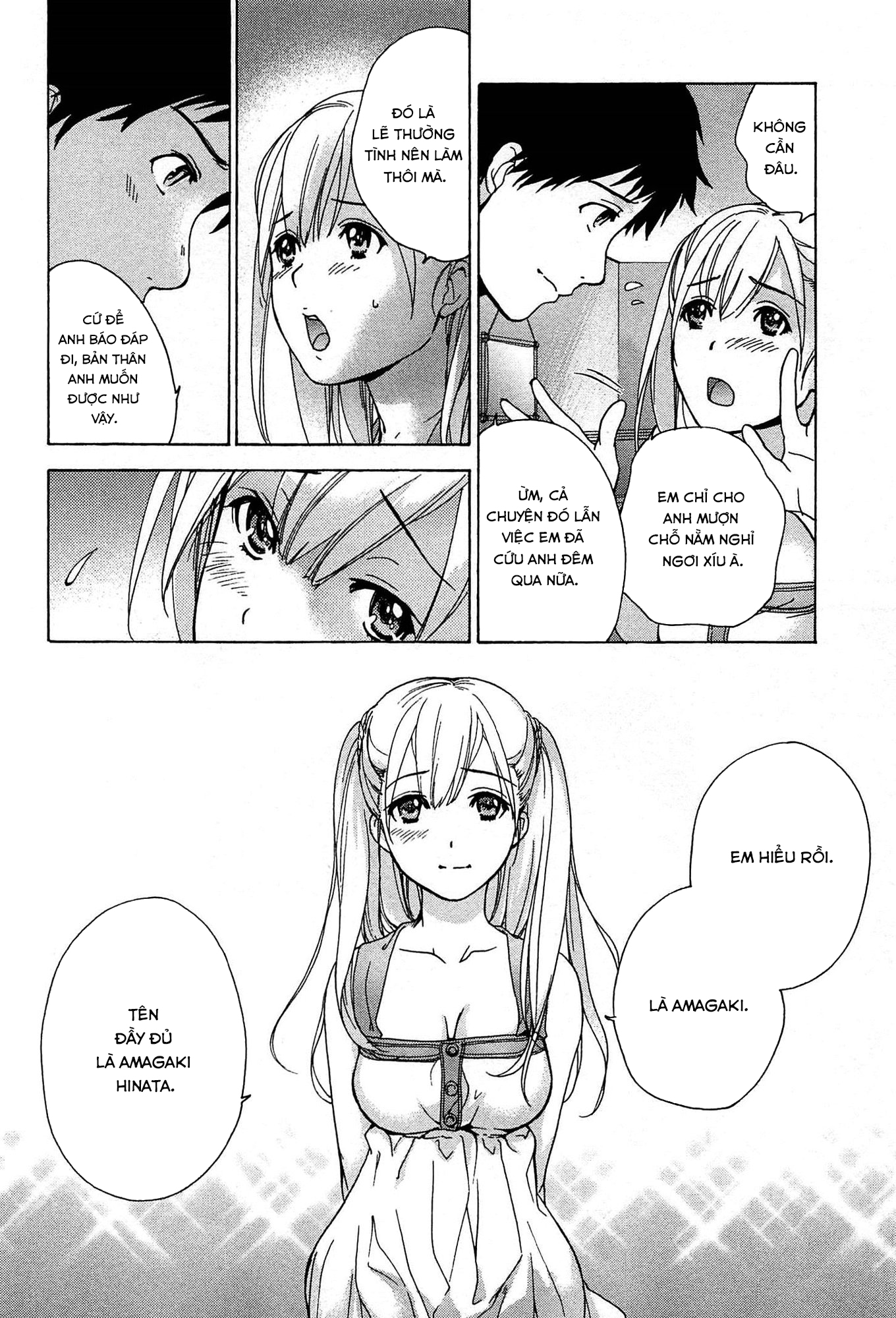 HentaiVN.net - Ảnh 25 - Người thương Kẻ luyến - Vòng xoáy tình yêu [Koi Kano x Ai Kano] - Chap 1: Thiên thần đêm giông bão