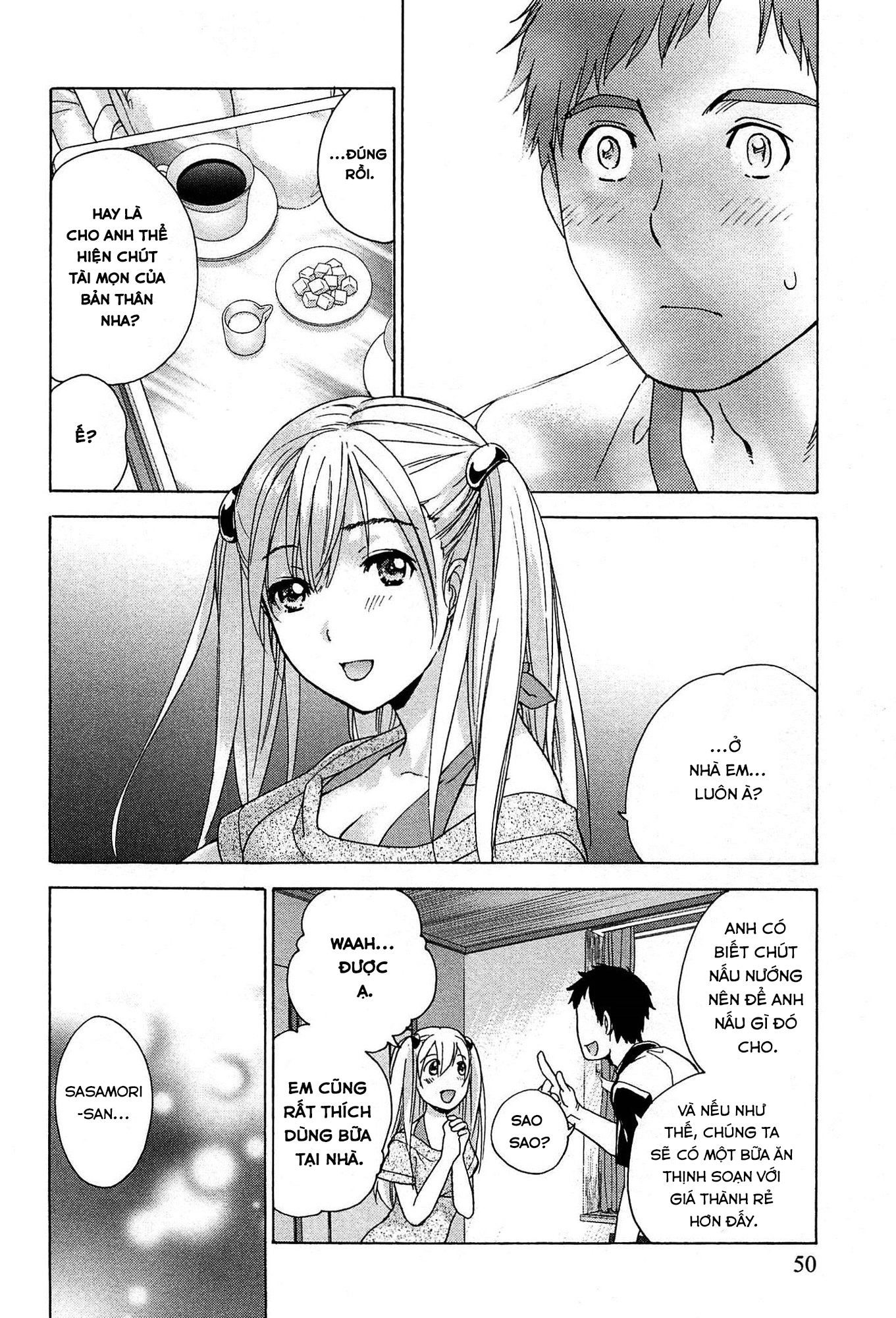 HentaiVN.net - Ảnh 24 - Người thương Kẻ luyến - Vòng xoáy tình yêu [Koi Kano x Ai Kano] - Chap 2: Nếu được trao thêm lần thứ hai