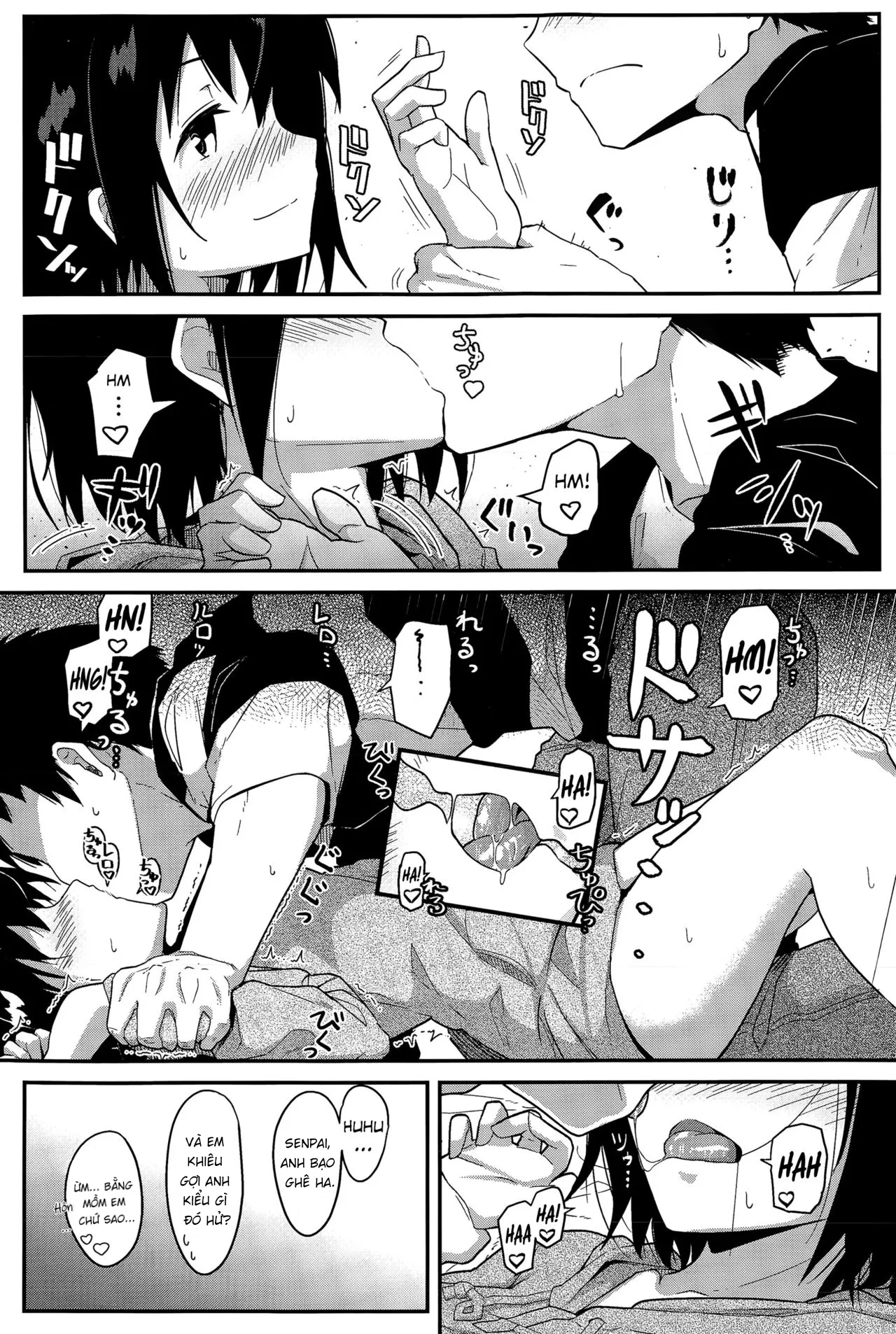 HentaiVN.net - Ảnh 5 - Senpai Kouhai Danjo Jijou [Senpai Kouhai a Man and Woman's Circumstances] - Oneshot
