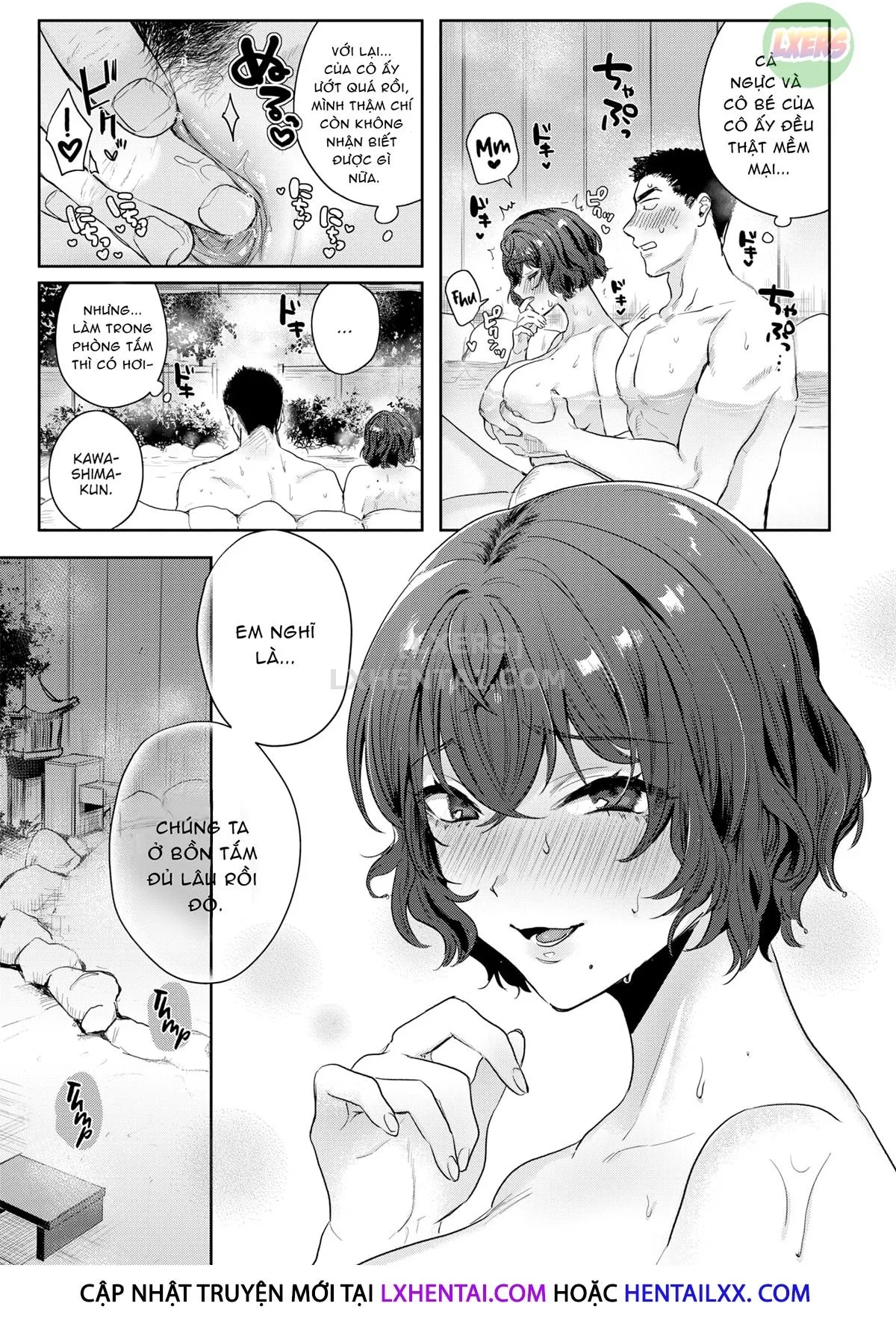 HentaiVN.net - Ảnh 11 - Bông hoa trong bồn tắm - Oneshot