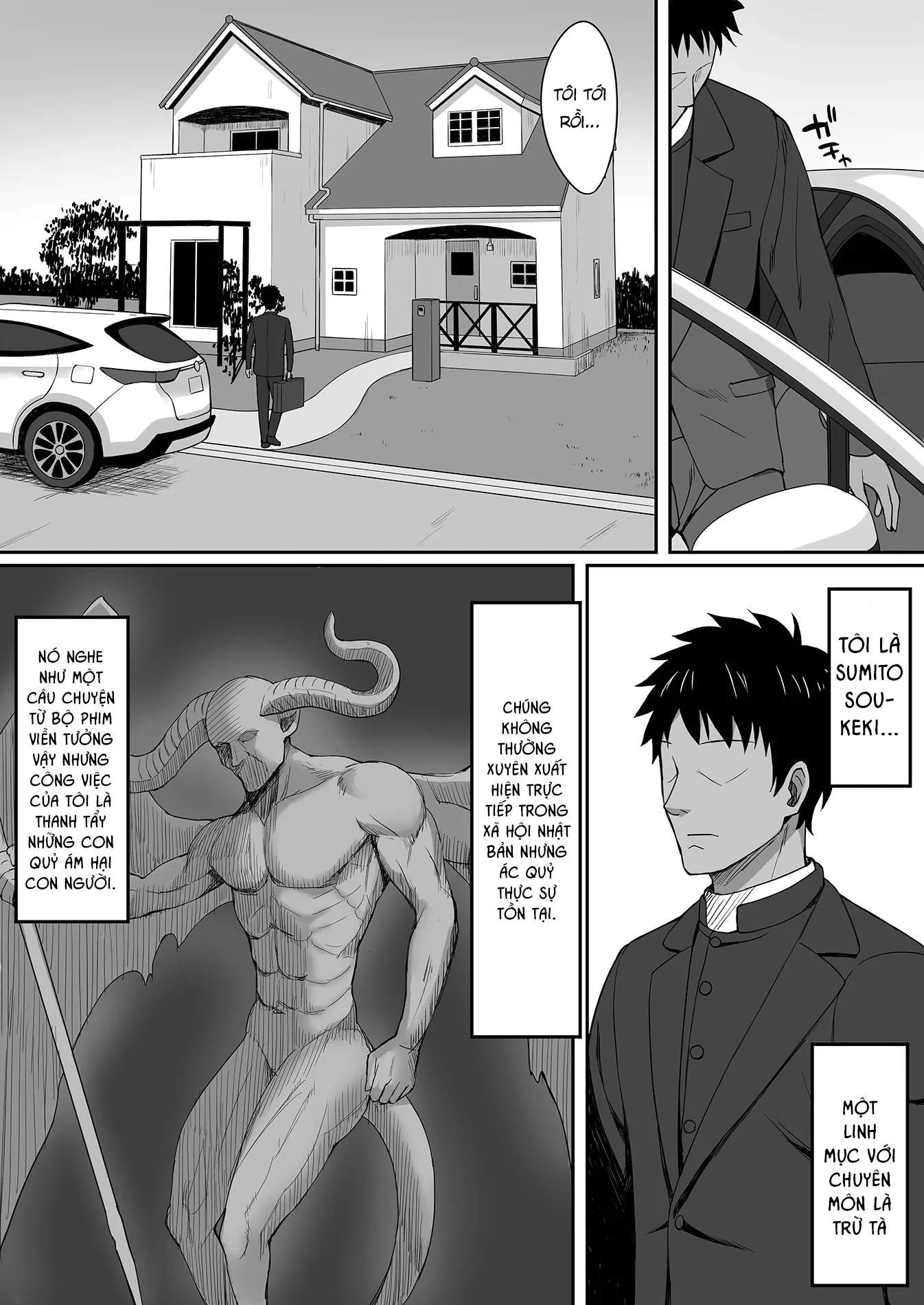 HentaiVN.net - Ảnh 3 - Trừ tà [Exorcism] - Oneshot