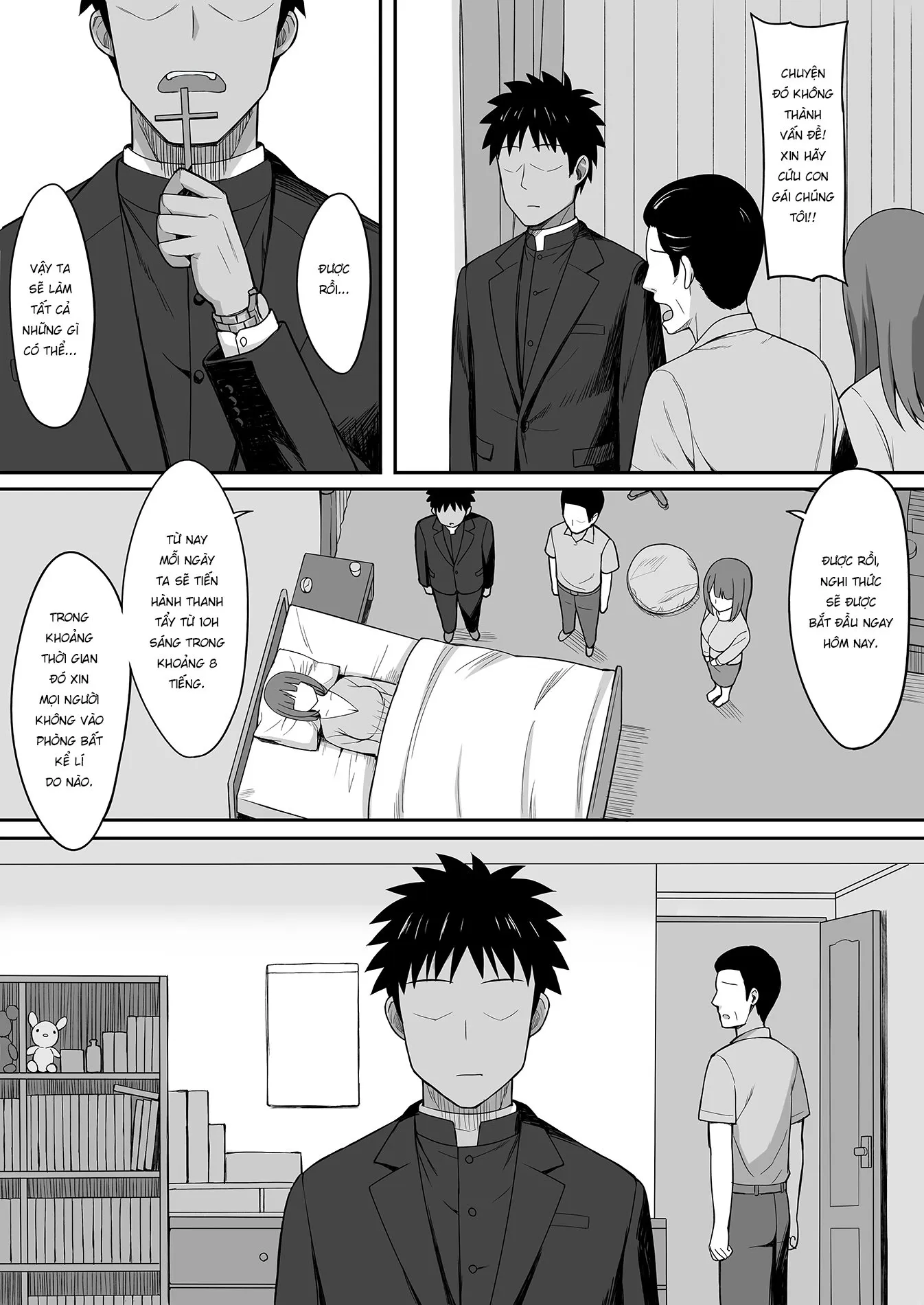 HentaiVN.net - Ảnh 8 - Trừ tà [Exorcism] - Oneshot