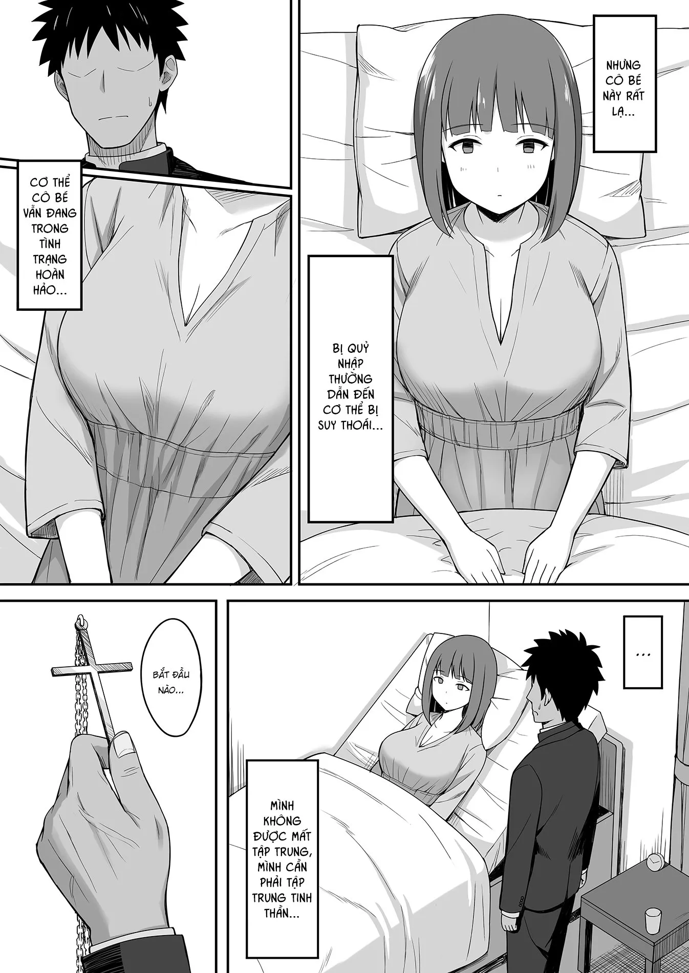 HentaiVN.net - Ảnh 9 - Trừ tà [Exorcism] - Oneshot