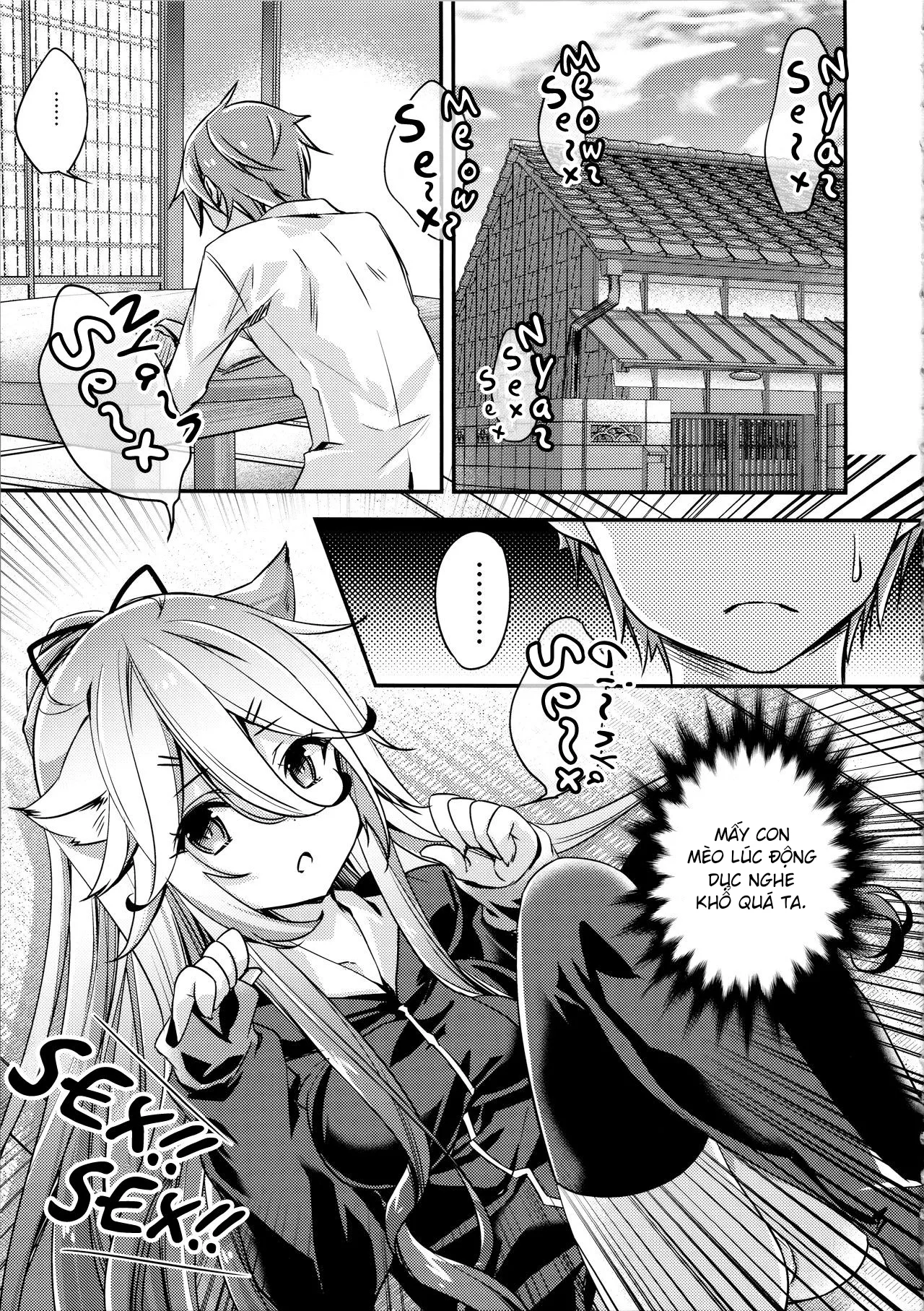 HentaiVN.net - Ảnh 6 - Yamakaze Hết Chịu Nổi Rồi (Kantai Collection -KanColle-) [山風にゃんこは我慢が出来ない (艦隊これくしょん -艦これ-)] - Oneshot