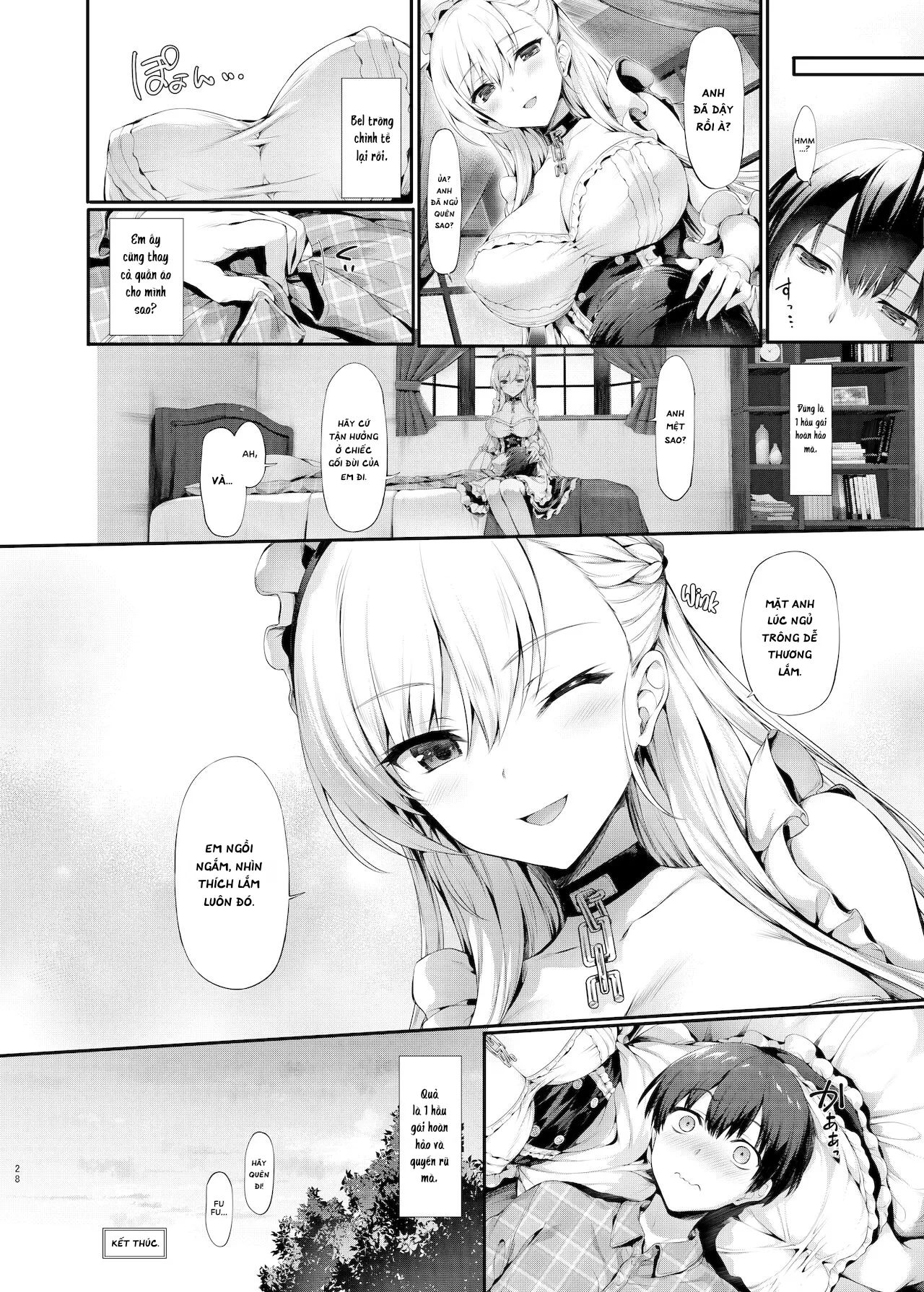 HentaiVN.net - Ảnh 29 - Bel to Lesson [ベルとレッスン] - Oneshot.