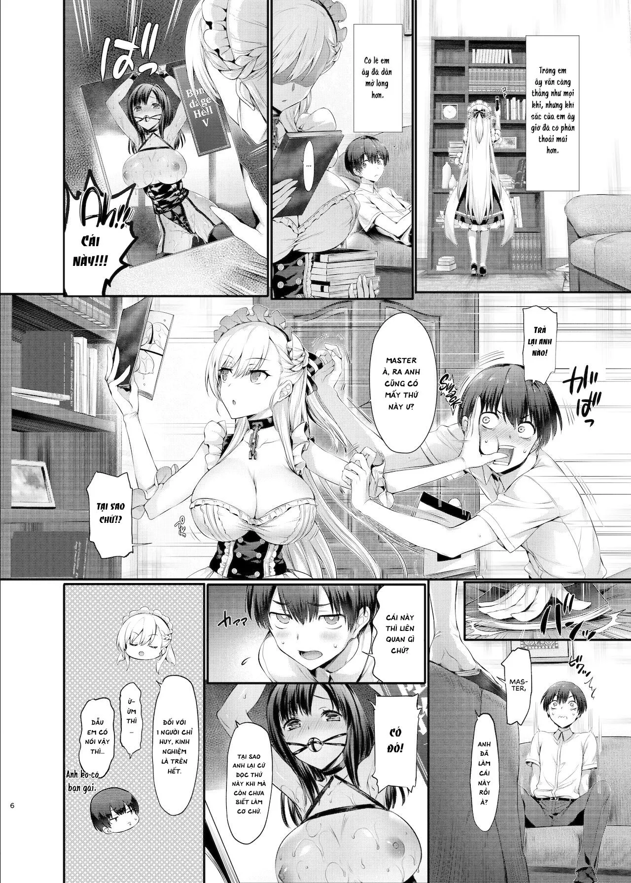 HentaiVN.net - Ảnh 6 - Bel to Lesson [ベルとレッスン] - Oneshot.