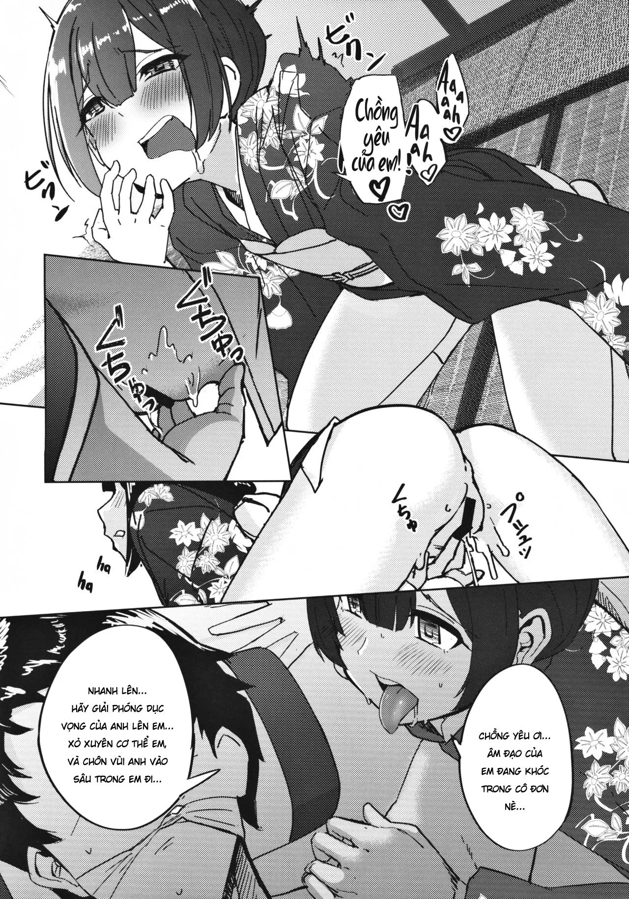 HentaiVN.net - Ảnh 26 - Bà Mẹ Vợ Dâm Đãng Và Chàng Rể May Mắn [Visiting the Morino House] - Oneshot