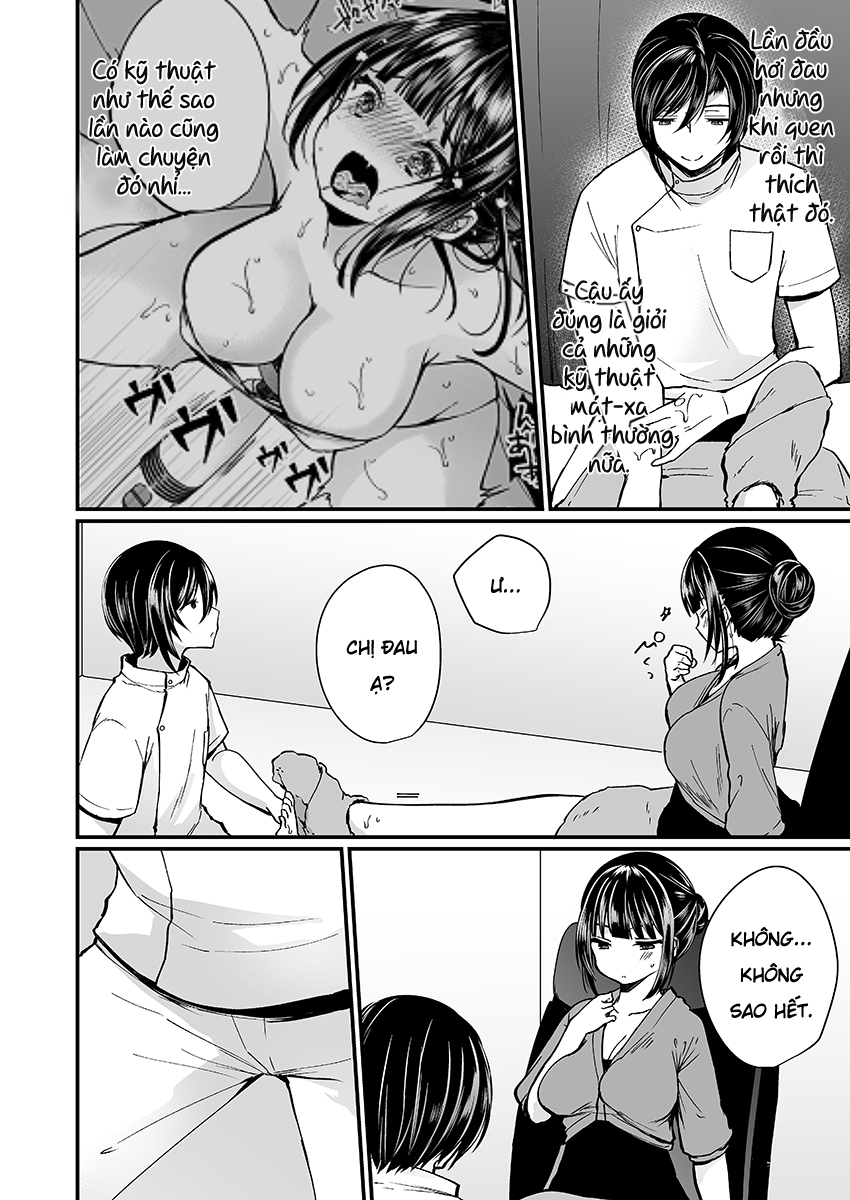 HentaiVN.net - Ảnh 13 - Điều Tra Tiệm Mát-xa Sung Sướng! [イカされすぎて調査ムリぃ…！」潜入！噂の快感マッサージ店] - Chap 3