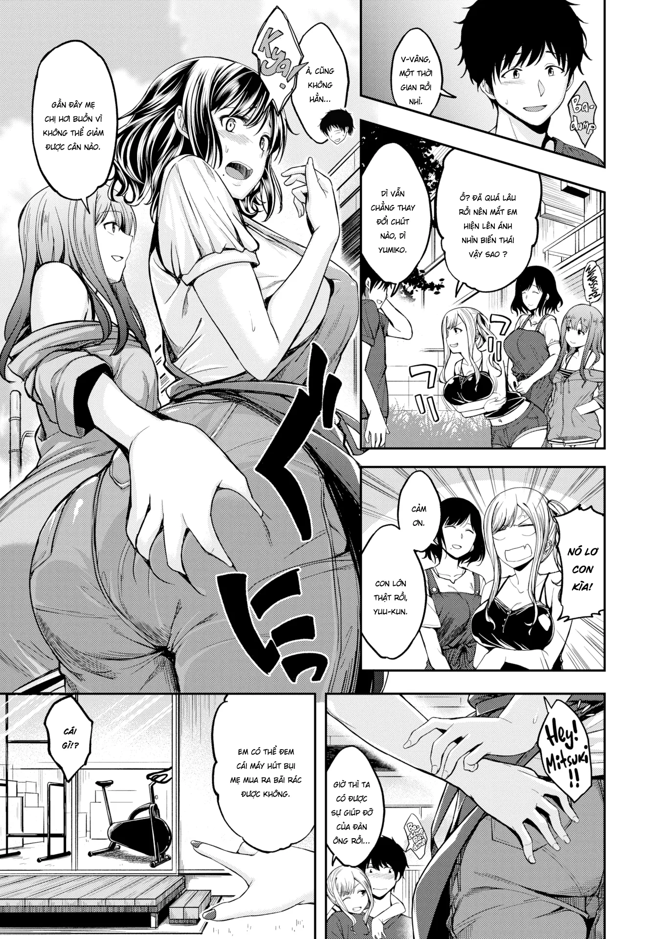 HentaiVN.net - Ảnh 4 - Mochizuki-san Muốn Được Làm Tình - Chap 1