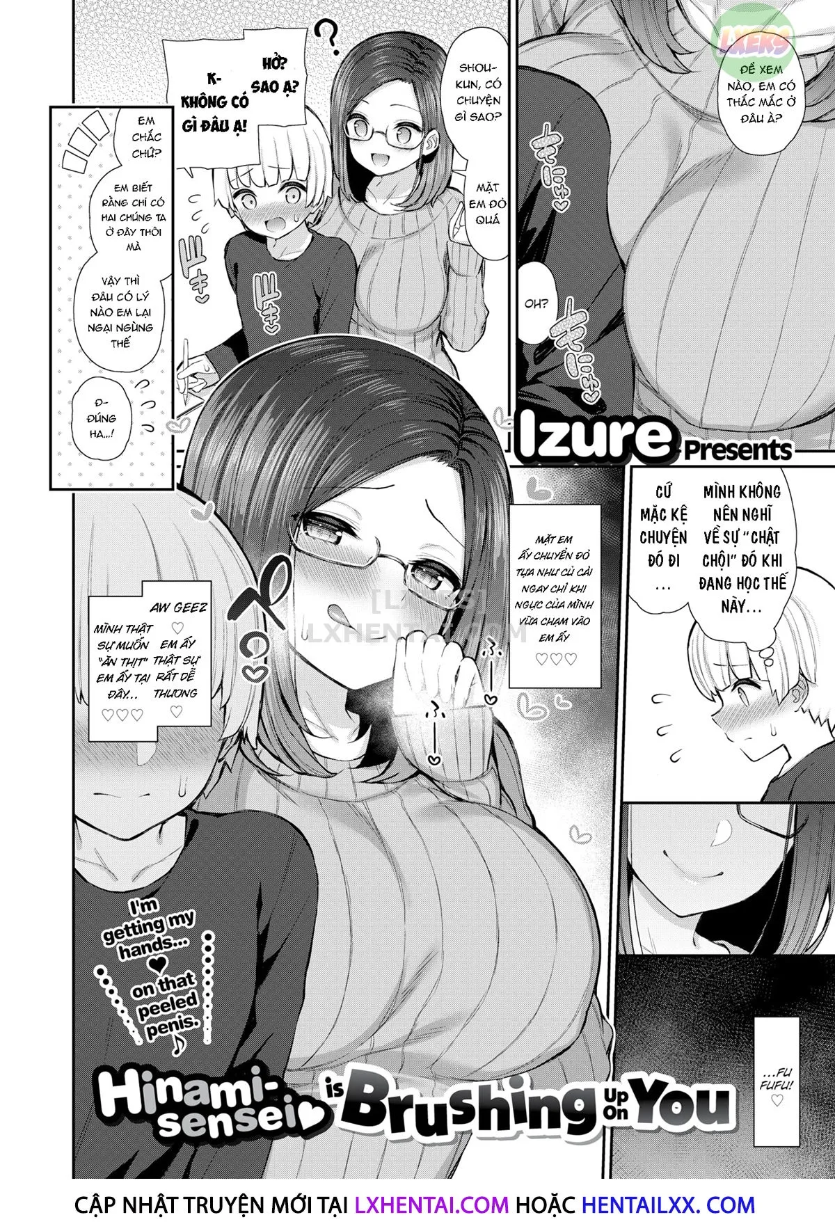 HentaiVN.net - Ảnh 6 - Hinami-sensei nứng tình - Chap 1