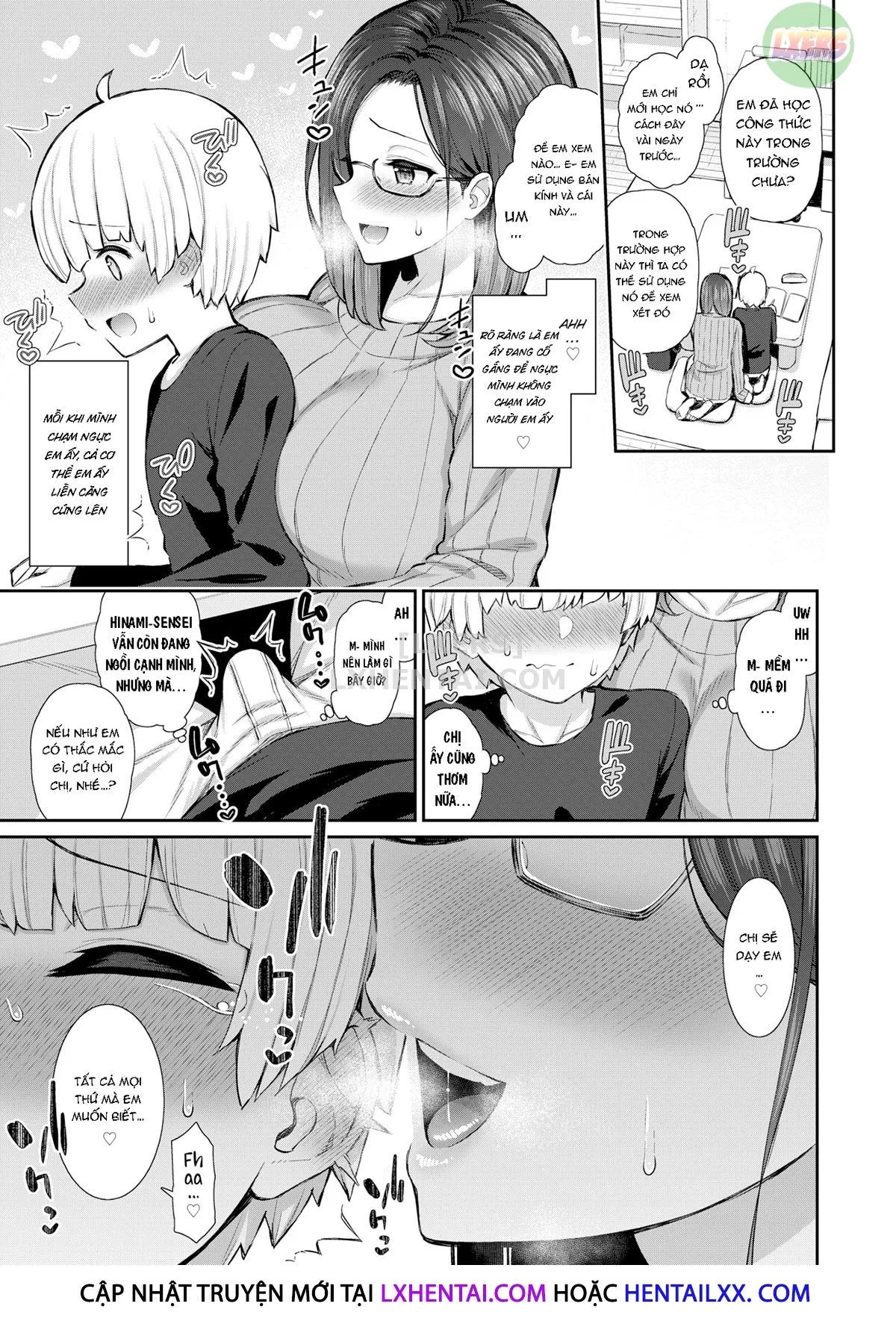 HentaiVN.net - Ảnh 7 - Hinami-sensei nứng tình - Chap 1