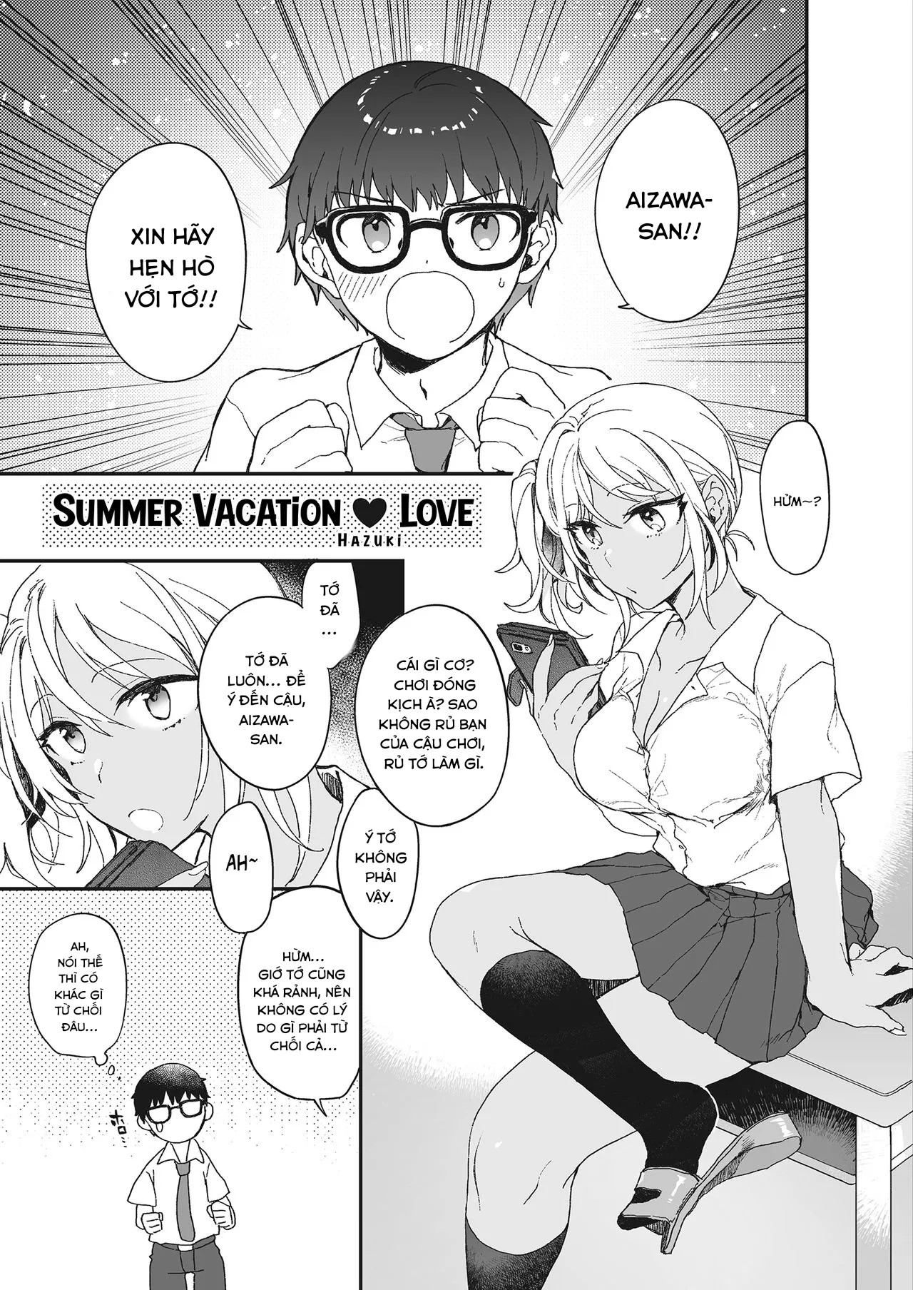 HentaiVN.net - Ảnh 2 - Kì nghỉ hè ngọt ngào - Oneshot