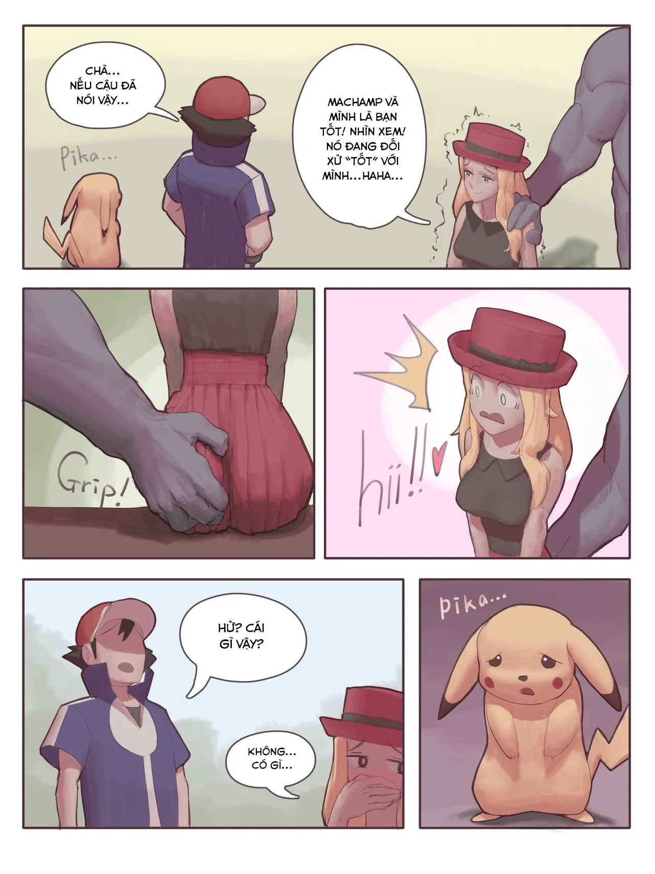 HentaiVN.net - Ảnh 9 - Machamp Used Knock Up! - Chap 3
