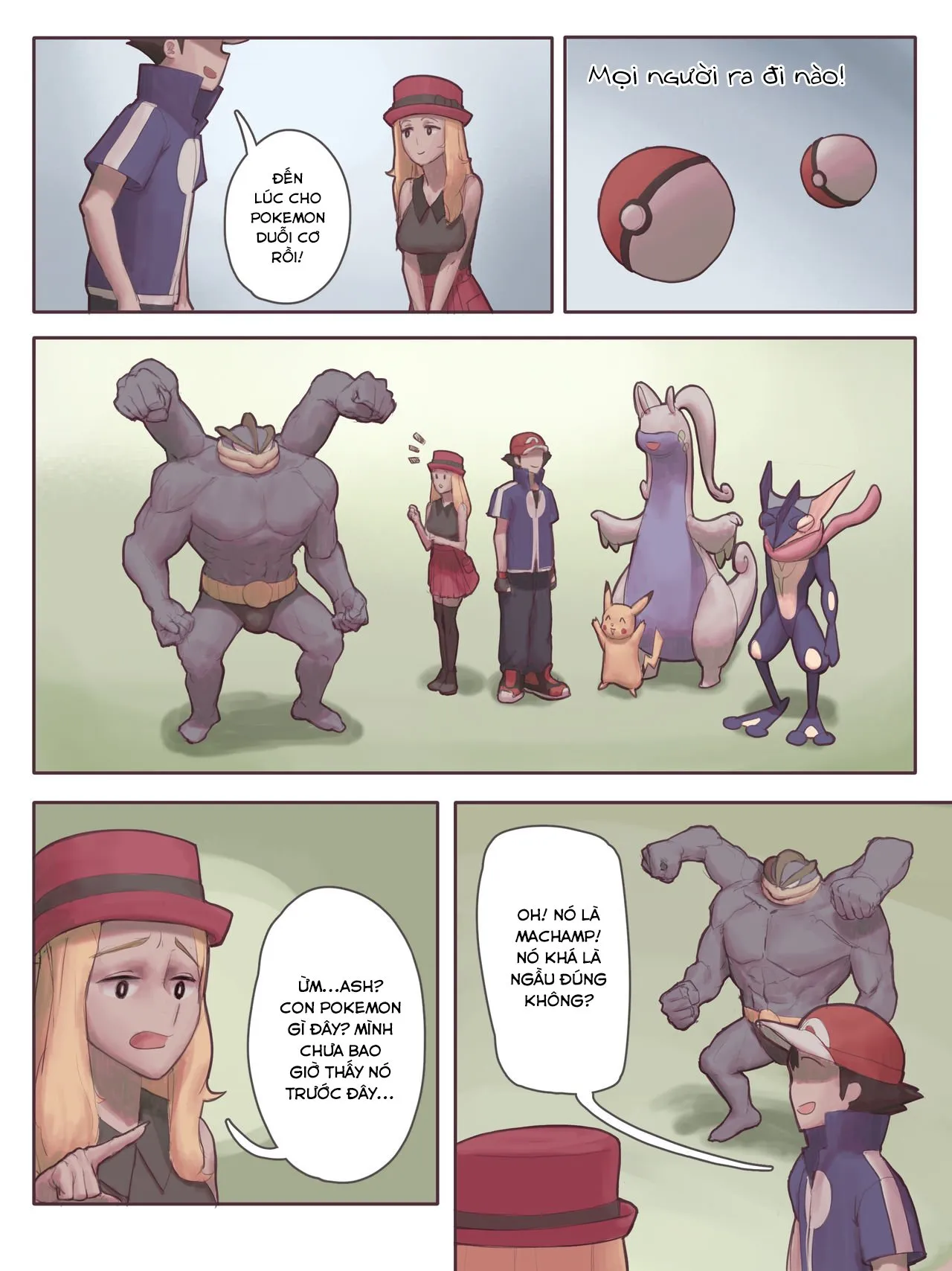 HentaiVN.net - Ảnh 5 - Machamp Used Knock Up! - Chap 3