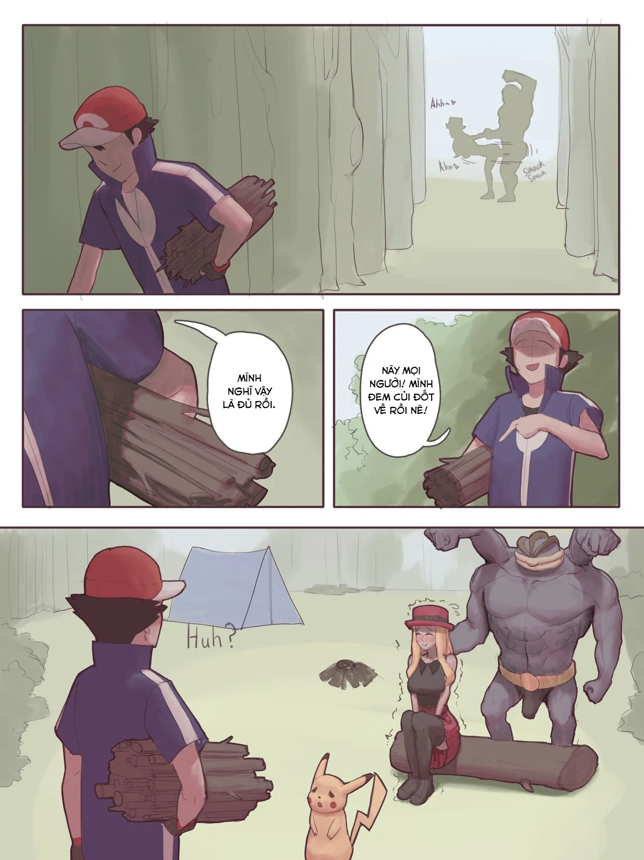 HentaiVN.net - Ảnh 7 - Machamp Used Knock Up! - Chap 3