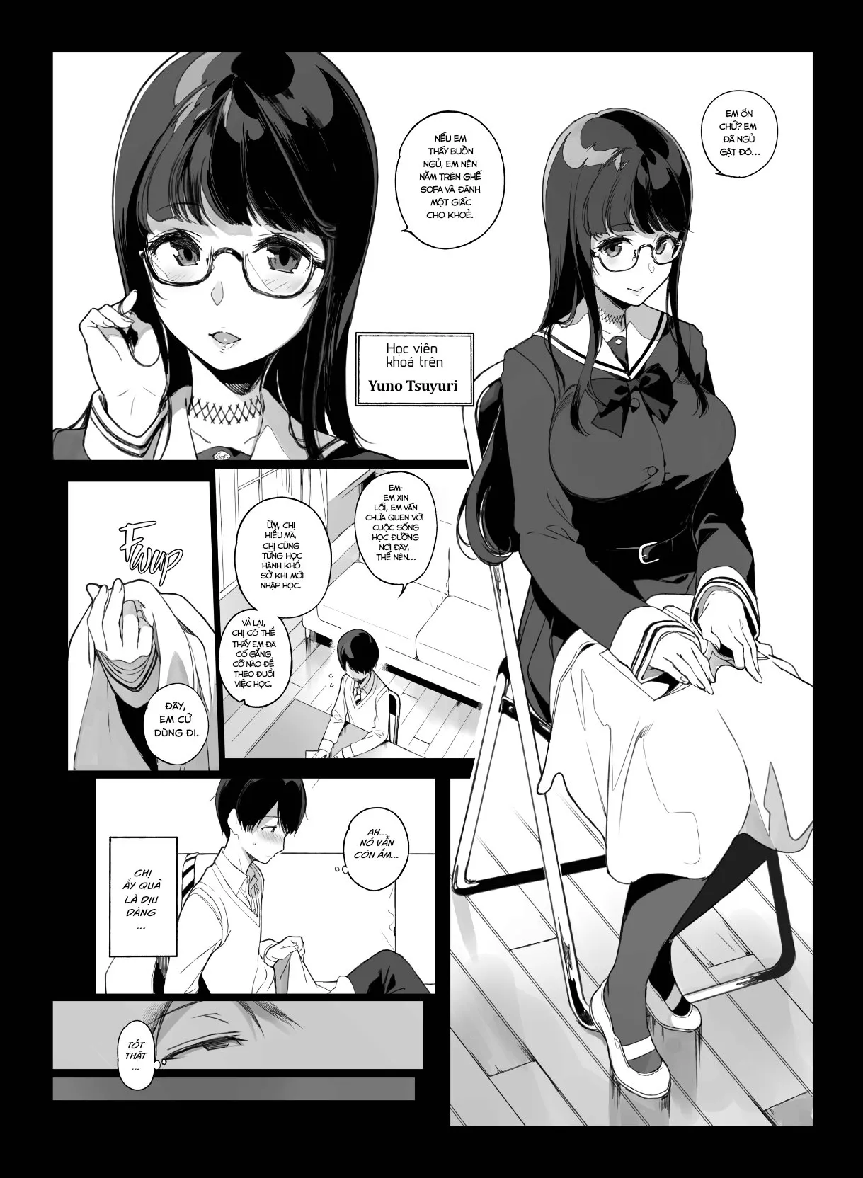 HentaiVN.net - Ảnh 4 - Làm Tình Cùng Senpai - Chap 1: Tsuyuri-senpai Tập 1