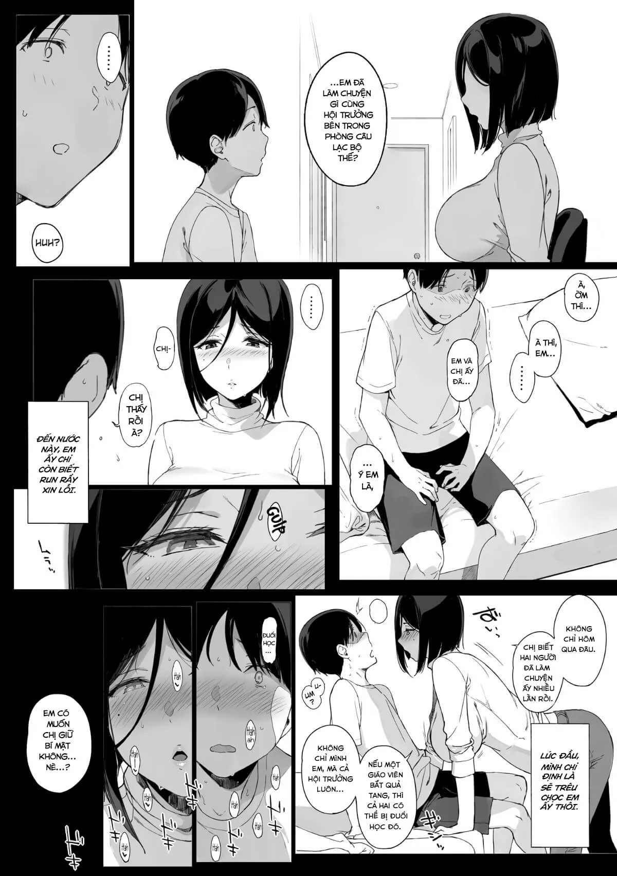 HentaiVN.net - Ảnh 16 - Làm Tình Cùng Senpai - Chap 3: Gojou-senpai nhập cuộc