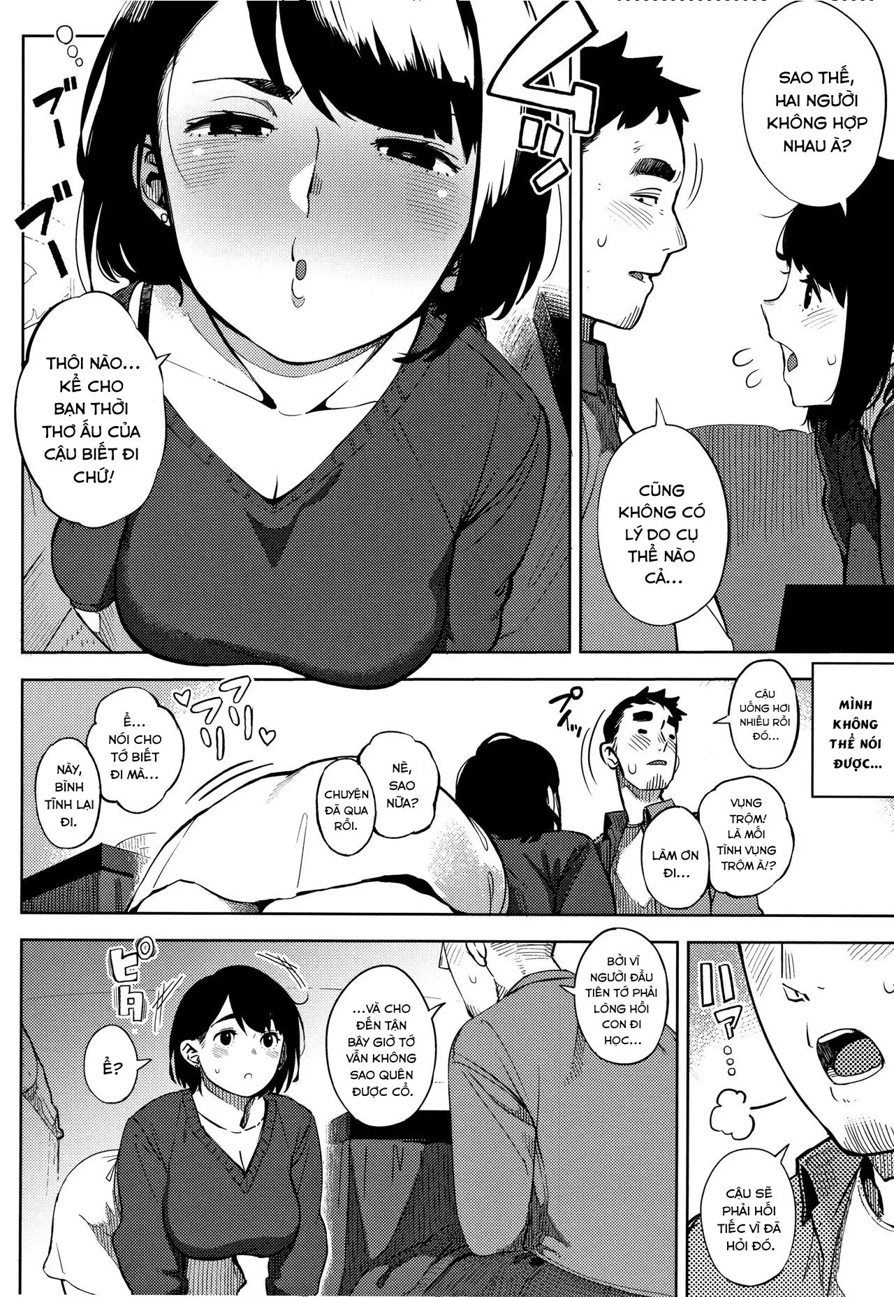 HentaiVN.net - Ảnh 5 - Ohanabatake no Naka de [At The Flower Field] - Chap 1