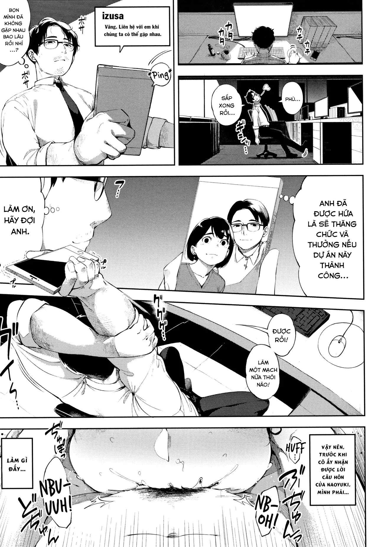 HentaiVN.net - Ảnh 6 - Ohanabatake no Naka de [At The Flower Field] - Chap 2