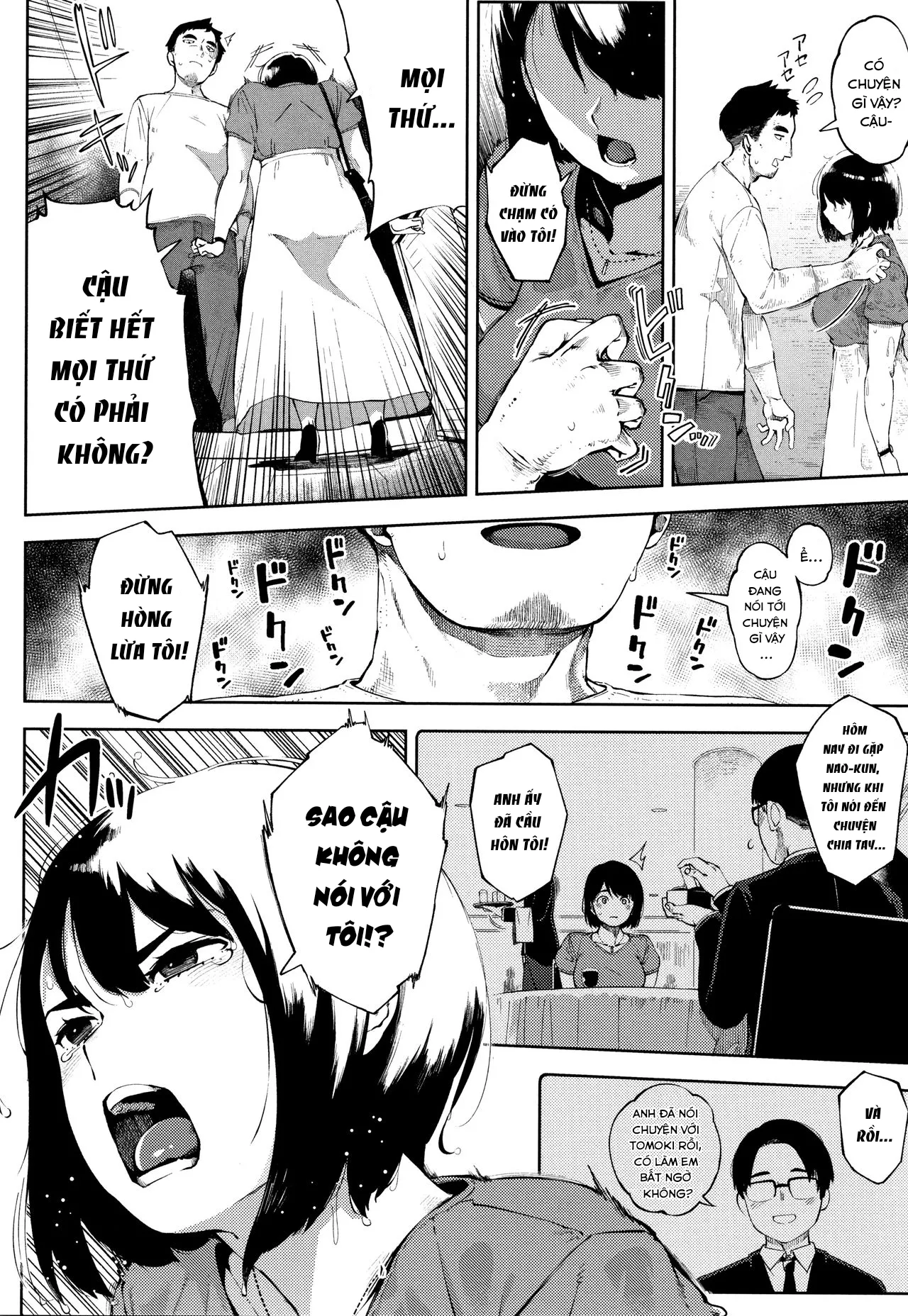 HentaiVN.net - Ảnh 4 - Ohanabatake no Naka de [At The Flower Field] - Chap 3 end