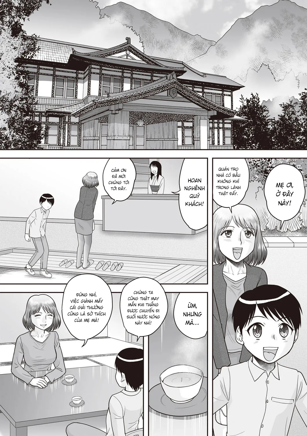 HentaiVN.net - Ảnh 3 - Penetration! Bare Fucking Family! [Gattai! Namahame Kazoku] - Chap 2