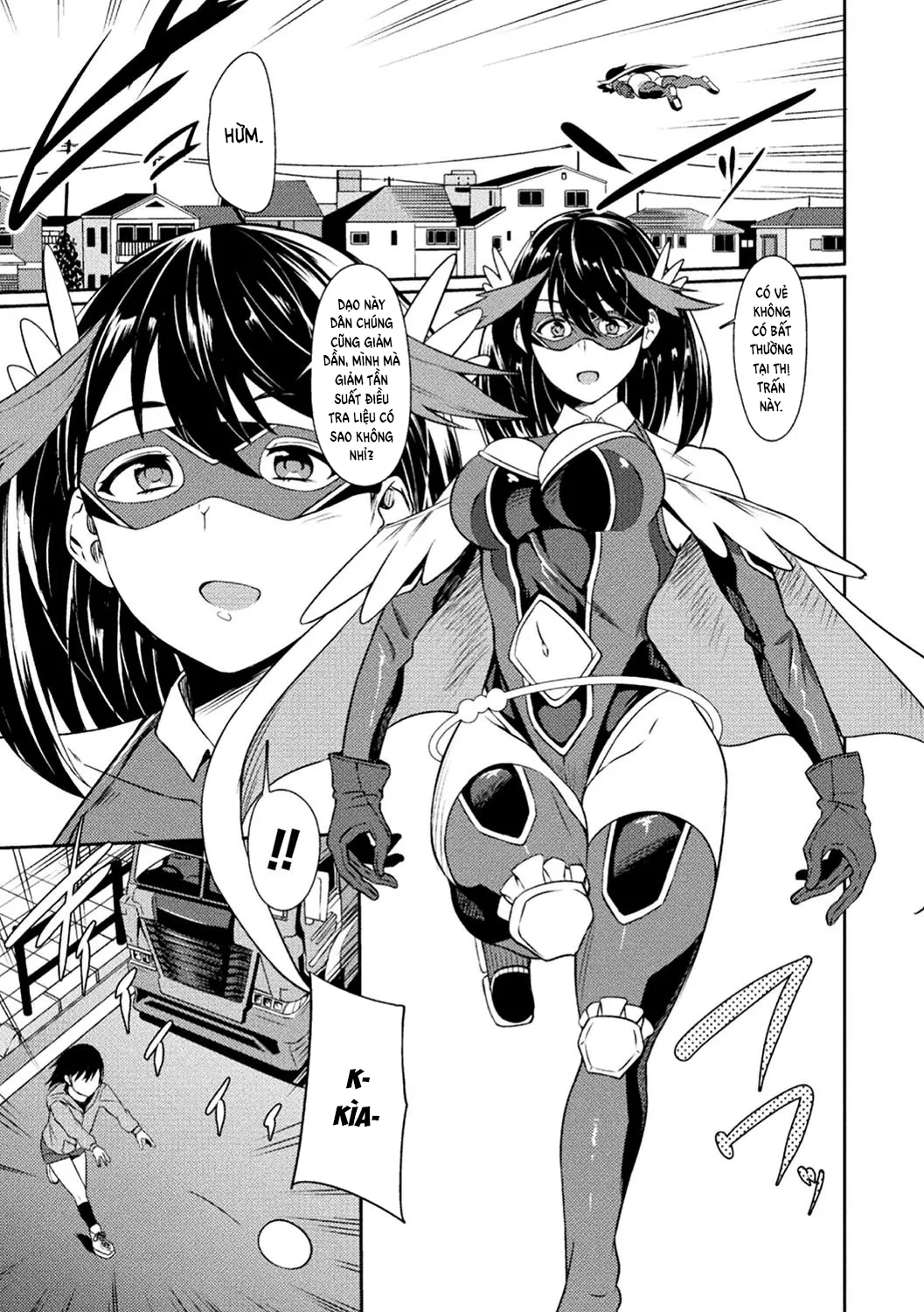 HentaiVN.net - Ảnh 3 - Power Girl ~JK Super Heroine's Aphrodisiac Corruption Record [Power Girl ~JK Super Heroine no Saiin Darakuki~] - Chap 1