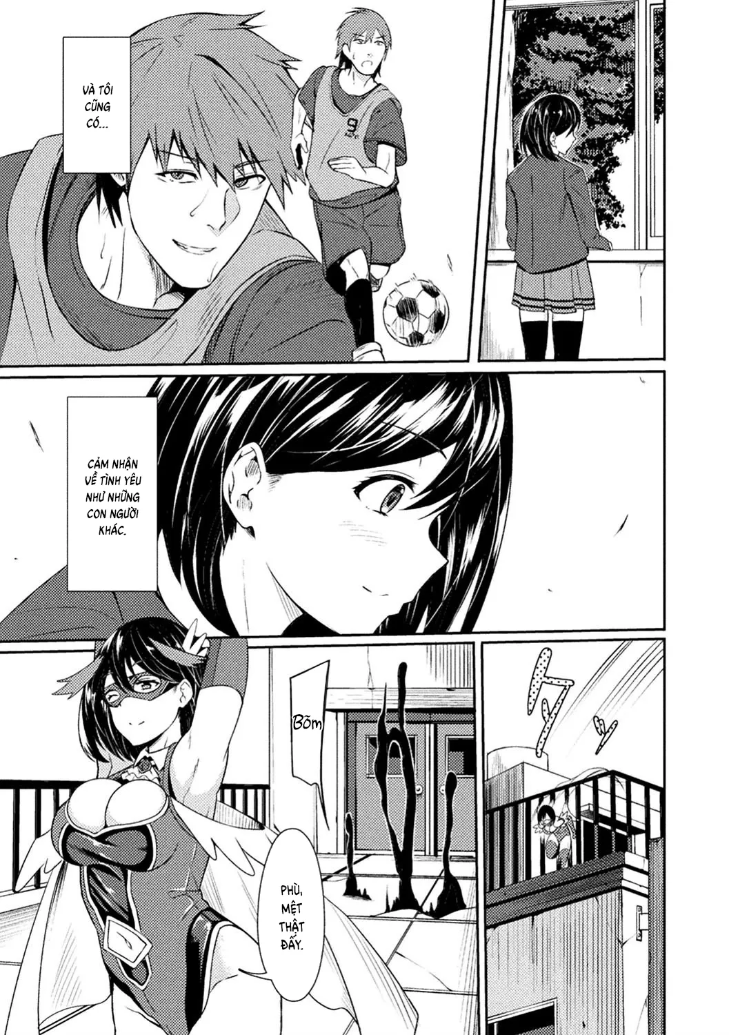 HentaiVN.net - Ảnh 5 - Power Girl ~JK Super Heroine's Aphrodisiac Corruption Record [Power Girl ~JK Super Heroine no Saiin Darakuki~] - Chap 1