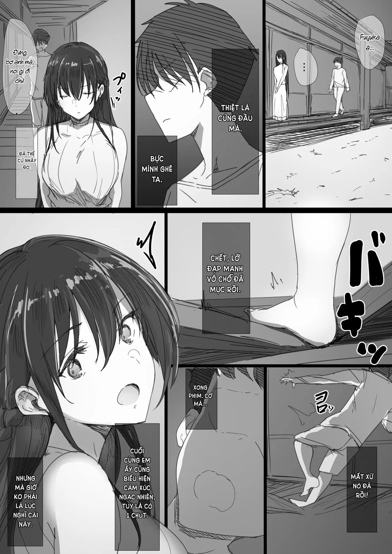 HentaiVN.net - Ảnh 6 - Ki ga Tsuyoi Seiso na Hitozuma Reijou ga Netorareru made no Ichibu Shijuu [気が強い清楚な人妻令嬢が寝取られるまでの一部始終] - Chap 1: Ngày em và anh làm vợ chồng.