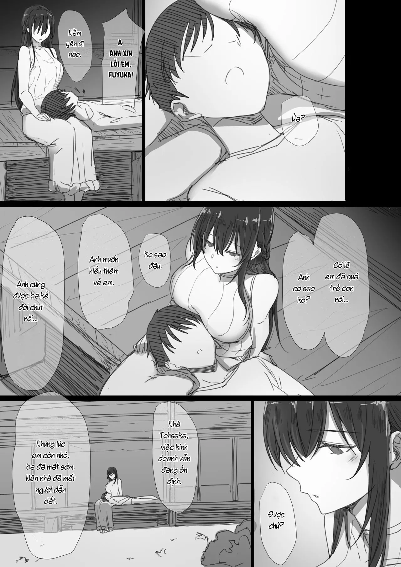 HentaiVN.net - Ảnh 7 - Ki ga Tsuyoi Seiso na Hitozuma Reijou ga Netorareru made no Ichibu Shijuu [気が強い清楚な人妻令嬢が寝取られるまでの一部始終] - Chap 1: Ngày em và anh làm vợ chồng.