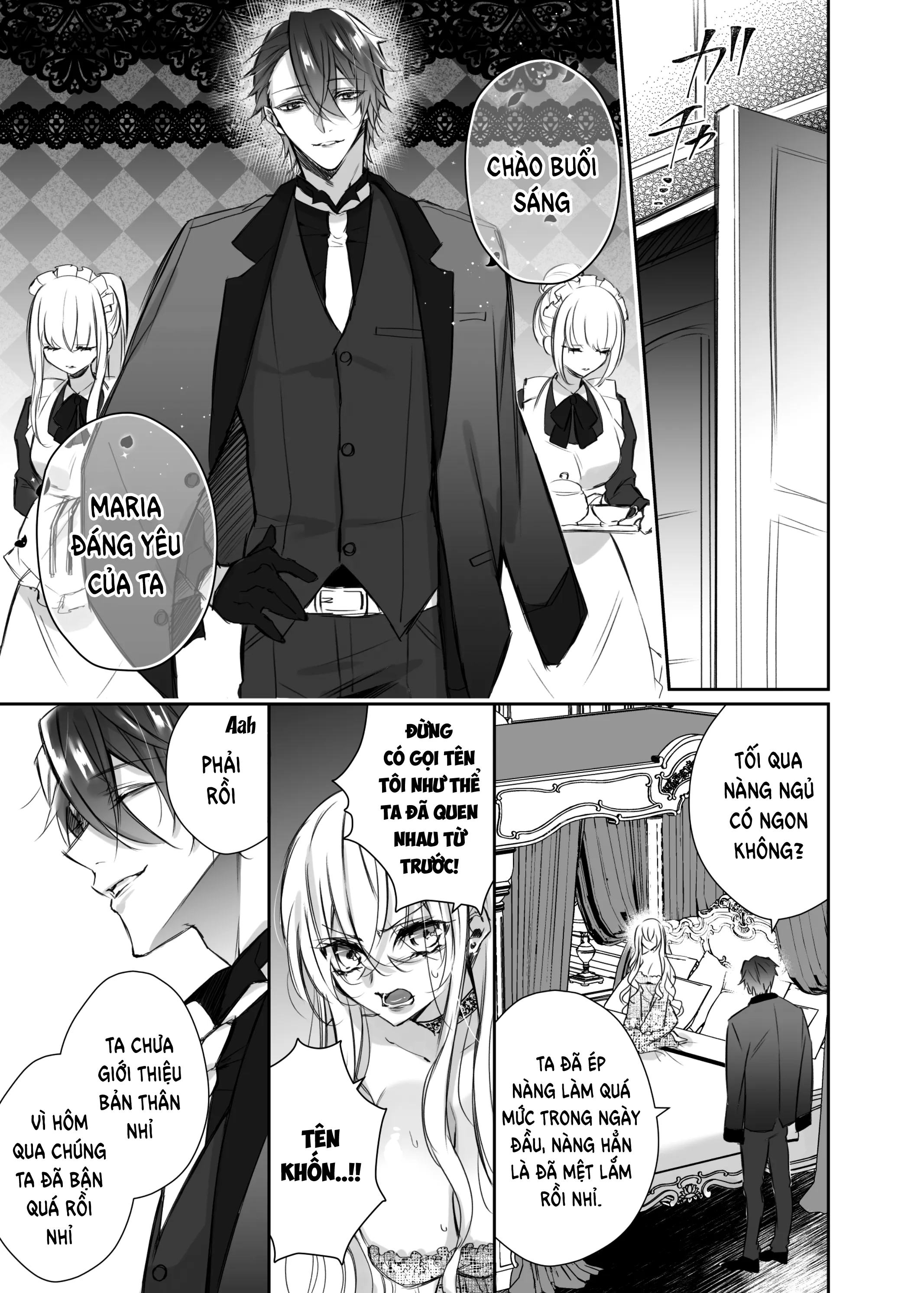 HentaiVN.net - Ảnh 8 - Maria xx Maid [Maria xx Maid 1; Maria xx Maid 2; Maria xx Maid 2.5; Maria xx Maid 3] - Chap 2: Ẻm đã bị thịt