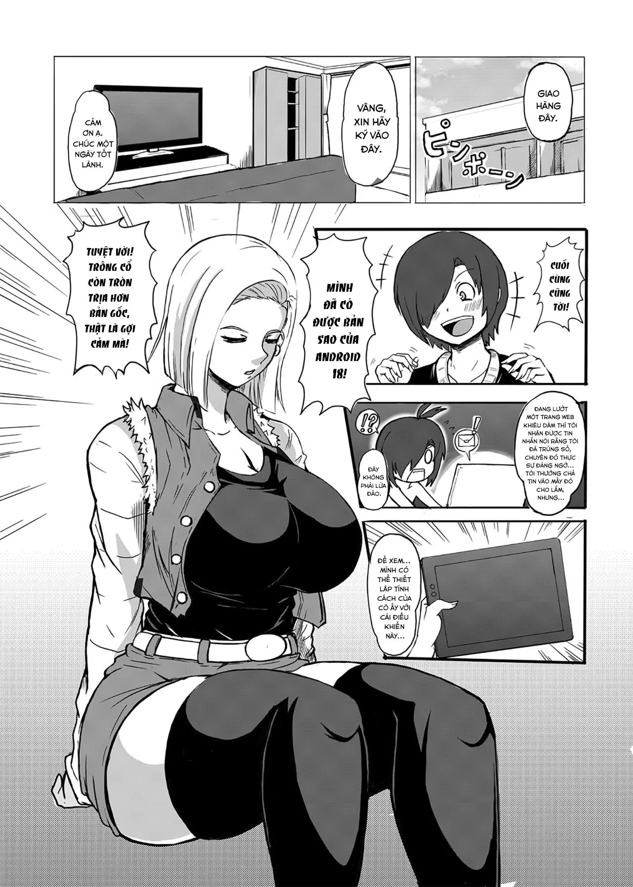 HentaiVN.net - Ảnh 4 - 18-gou o Shuuchishin Zero ni Shite Yarimakurimashita - Oneshot