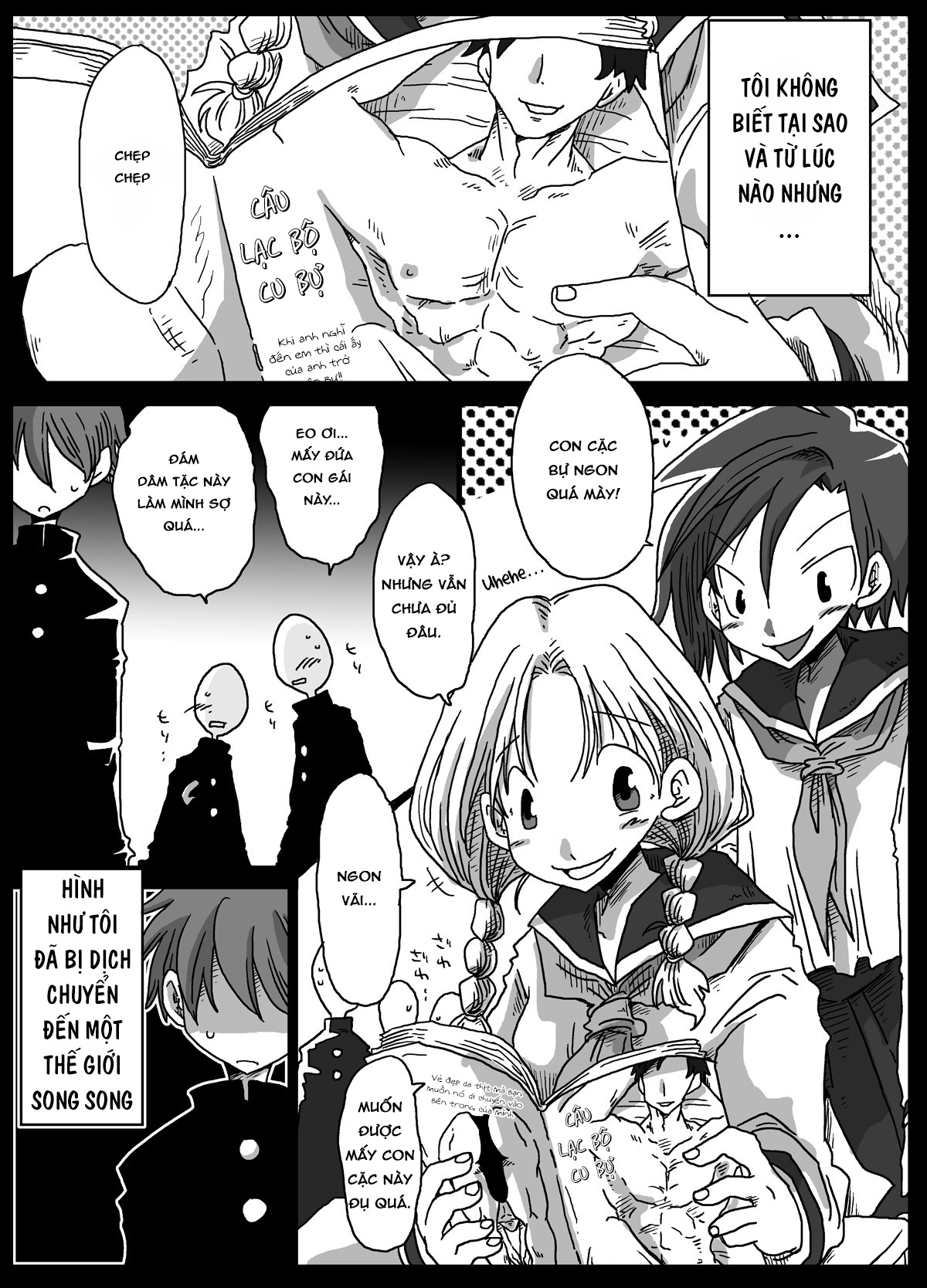 HentaiVN.net - Ảnh 4 - Thế giới đảo lộn về quan niệm giới tính [Teisou Gyakuten Sekai] - Chap 1