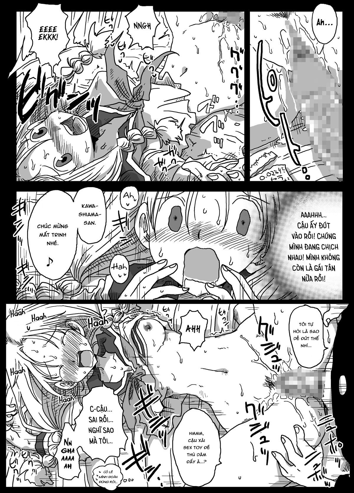 HentaiVN.net - Ảnh 9 - Thế giới đảo lộn về quan niệm giới tính [Teisou Gyakuten Sekai] - Chap 1
