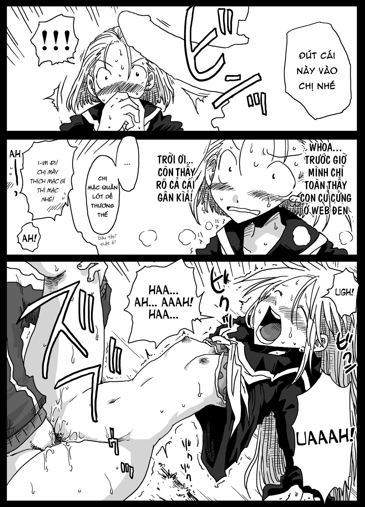 HentaiVN.net - Ảnh 12 - Thế giới đảo lộn về quan niệm giới tính [Teisou Gyakuten Sekai] - Chap 2