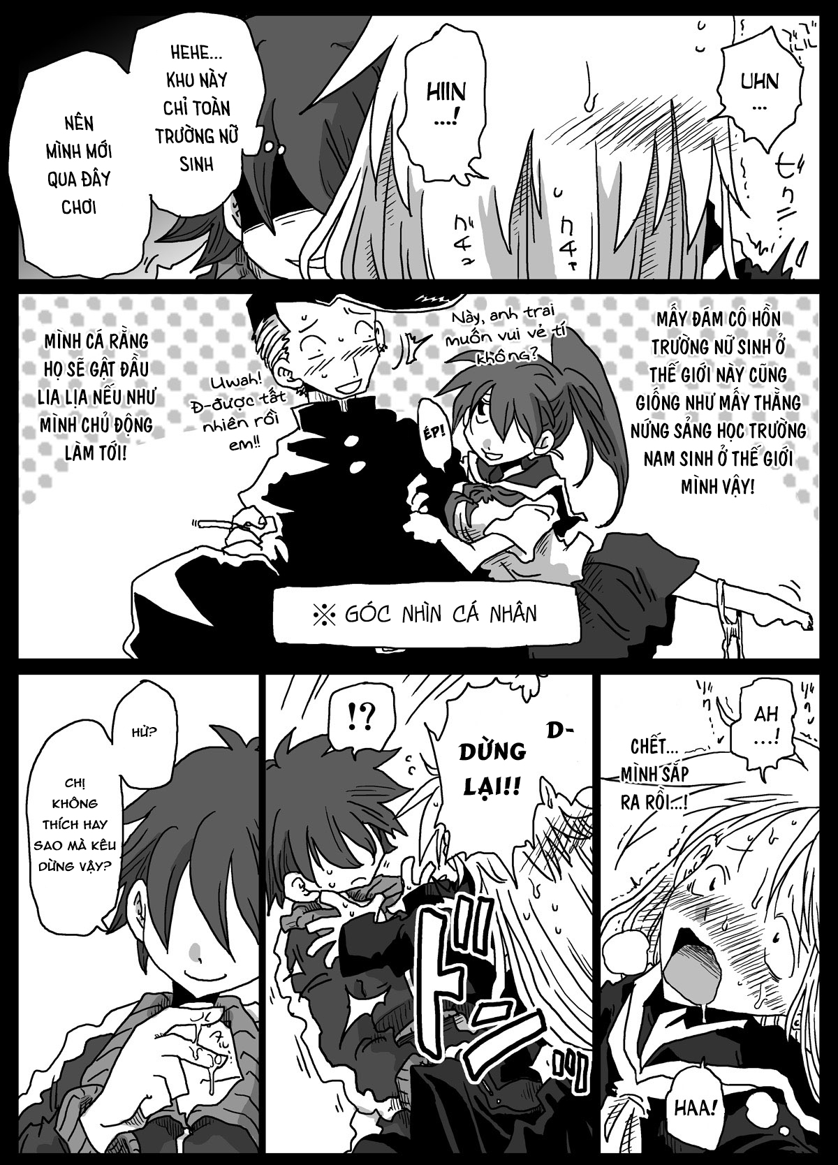 HentaiVN.net - Ảnh 10 - Thế giới đảo lộn về quan niệm giới tính [Teisou Gyakuten Sekai] - Chap 2