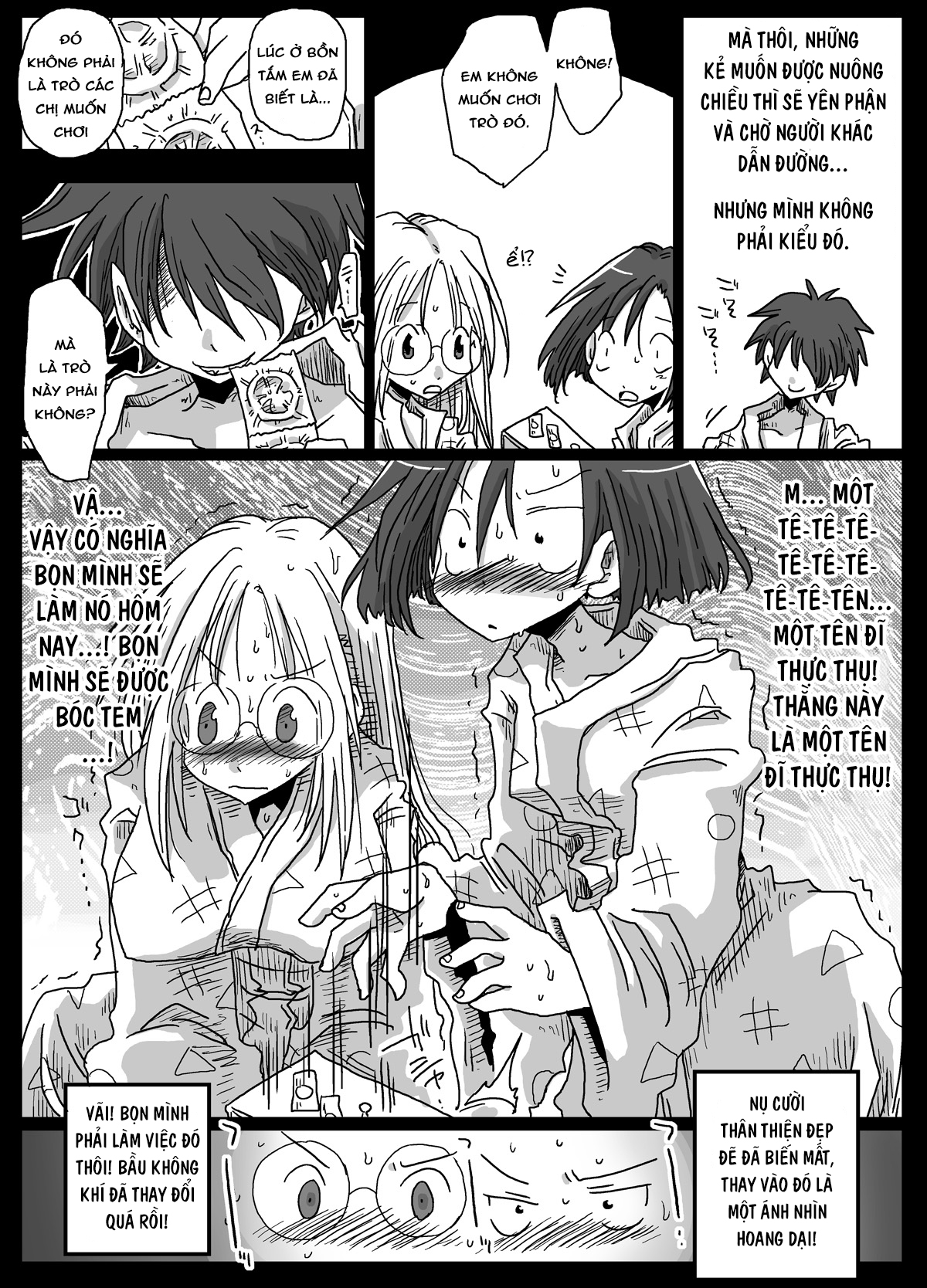 HentaiVN.net - Ảnh 17 - Thế giới đảo lộn về quan niệm giới tính [Teisou Gyakuten Sekai] - Chap 3