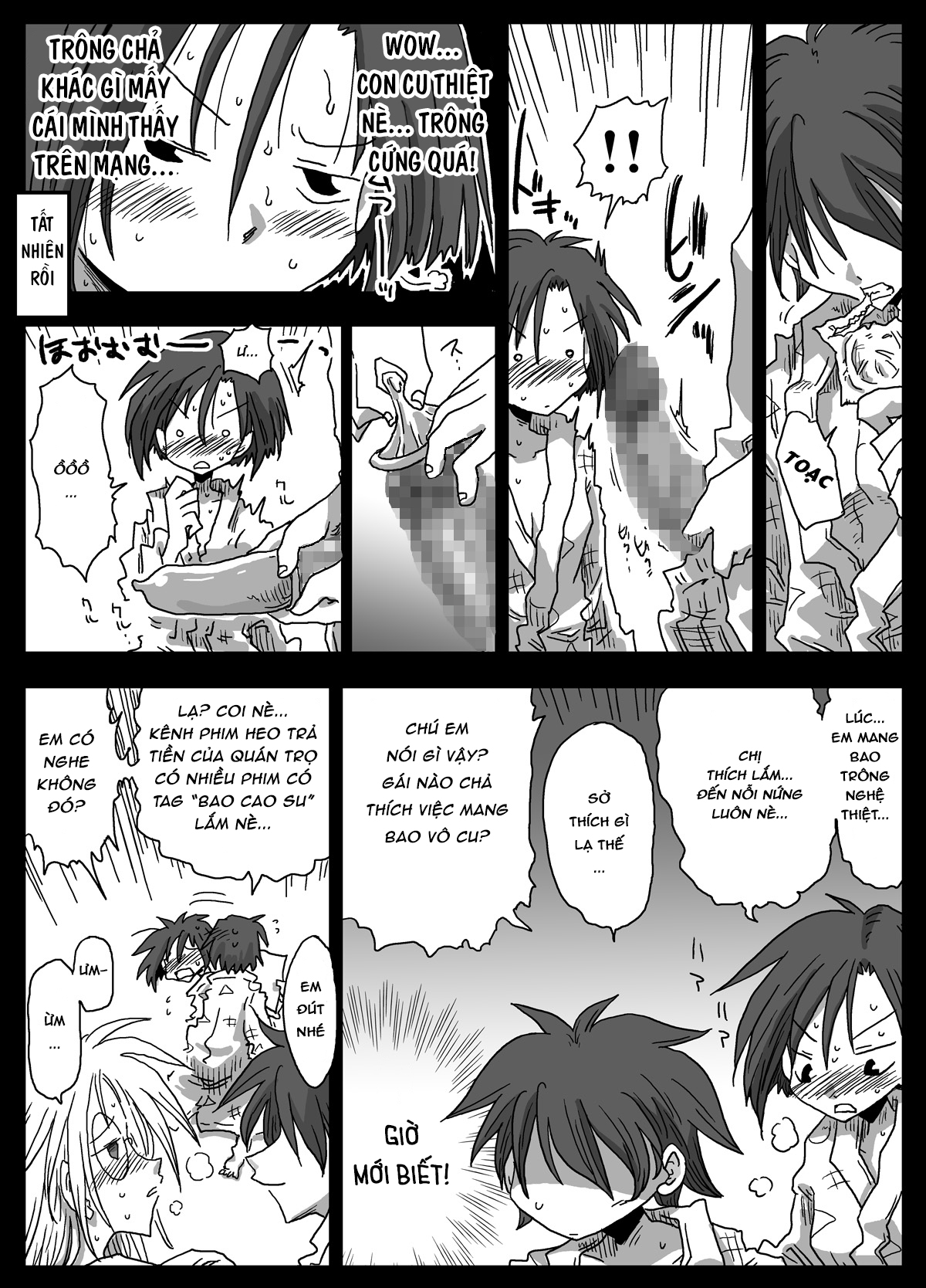 HentaiVN.net - Ảnh 20 - Thế giới đảo lộn về quan niệm giới tính [Teisou Gyakuten Sekai] - Chap 3