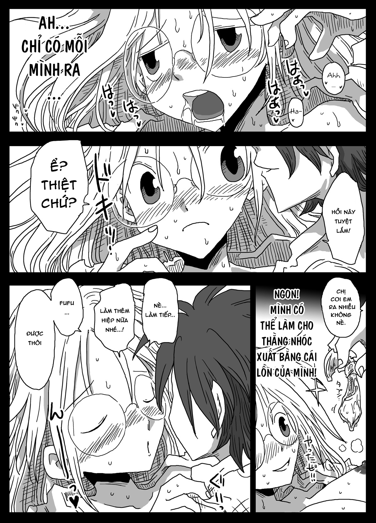 HentaiVN.net - Ảnh 23 - Thế giới đảo lộn về quan niệm giới tính [Teisou Gyakuten Sekai] - Chap 3