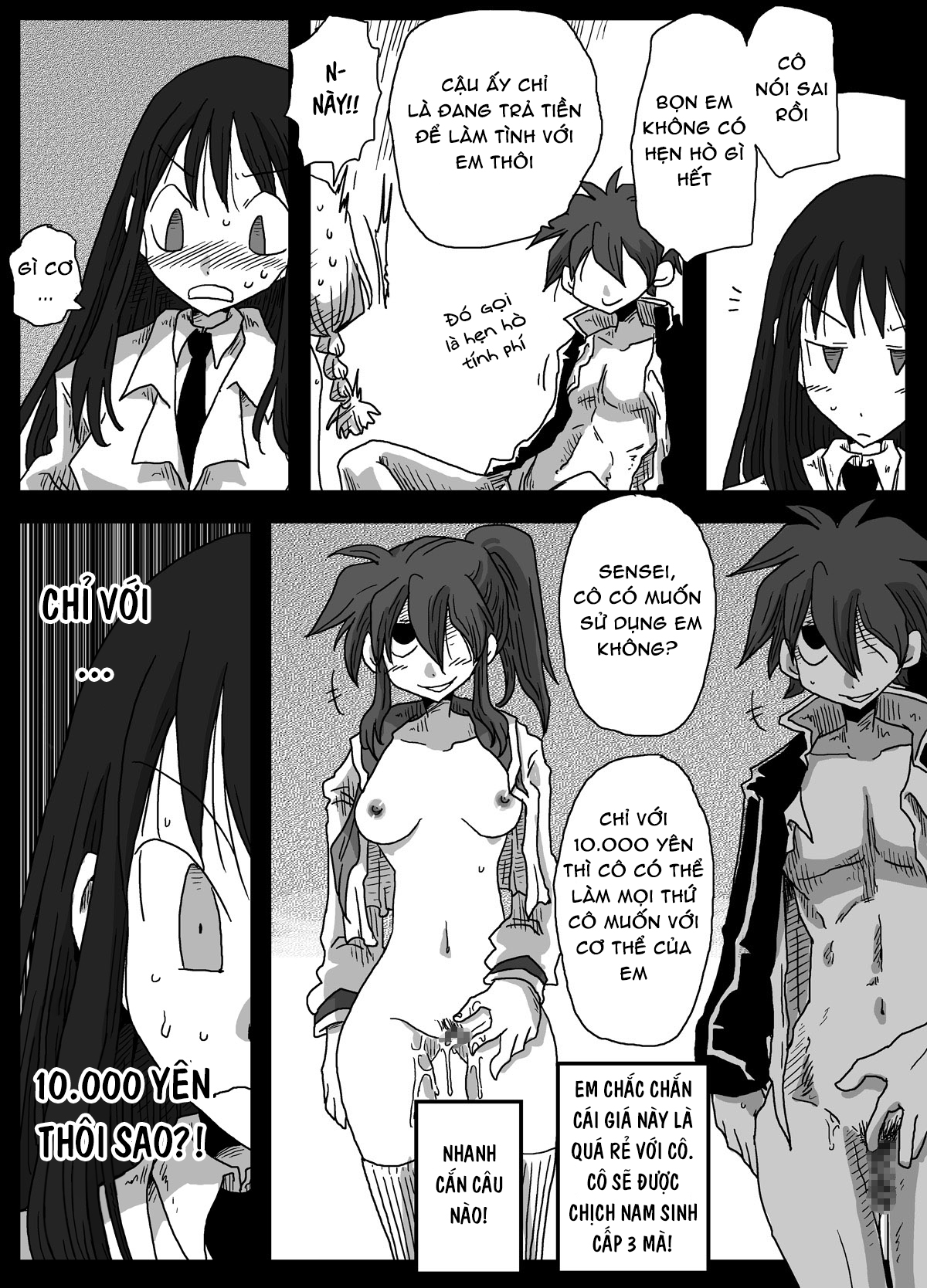 HentaiVN.net - Ảnh 14 - Thế giới đảo lộn về quan niệm giới tính [Teisou Gyakuten Sekai] - Chap 4